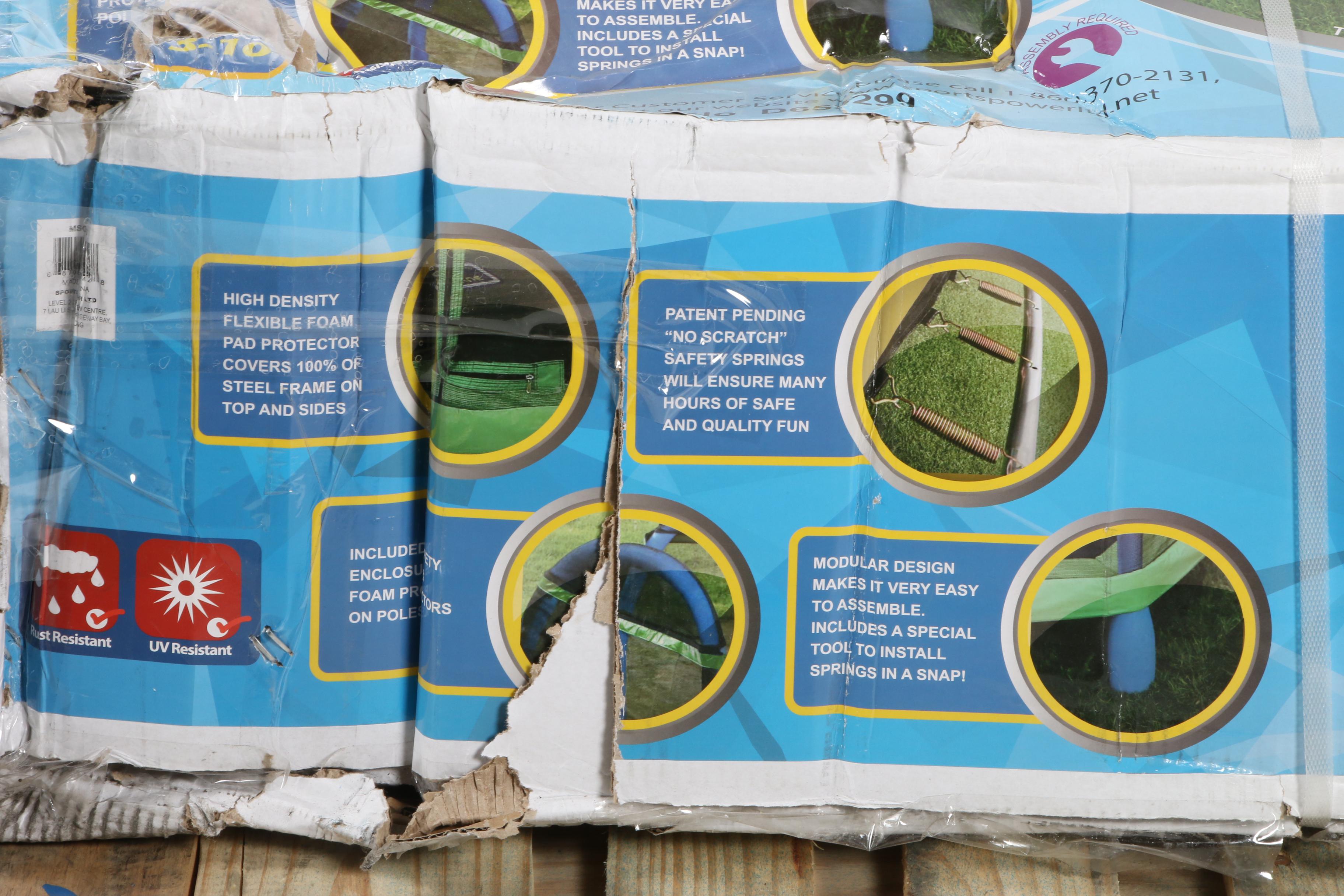 Bounce Pro 7ft "My First Trampoline" with Net Enclosure