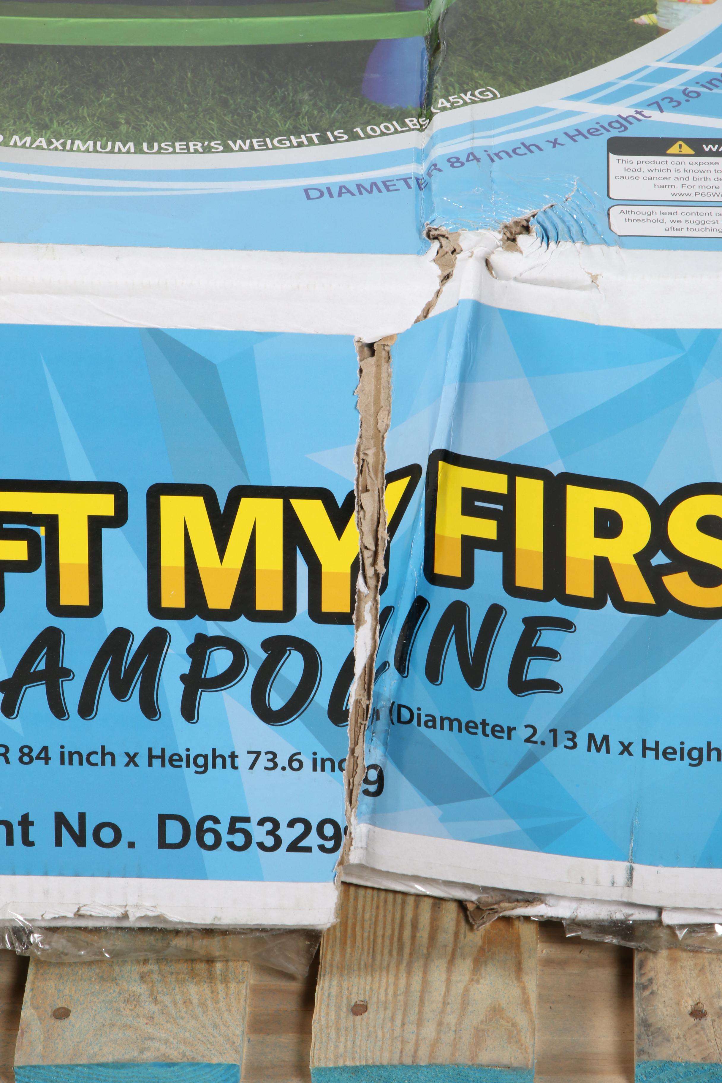 Bounce Pro 7ft "My First Trampoline" with Net Enclosure