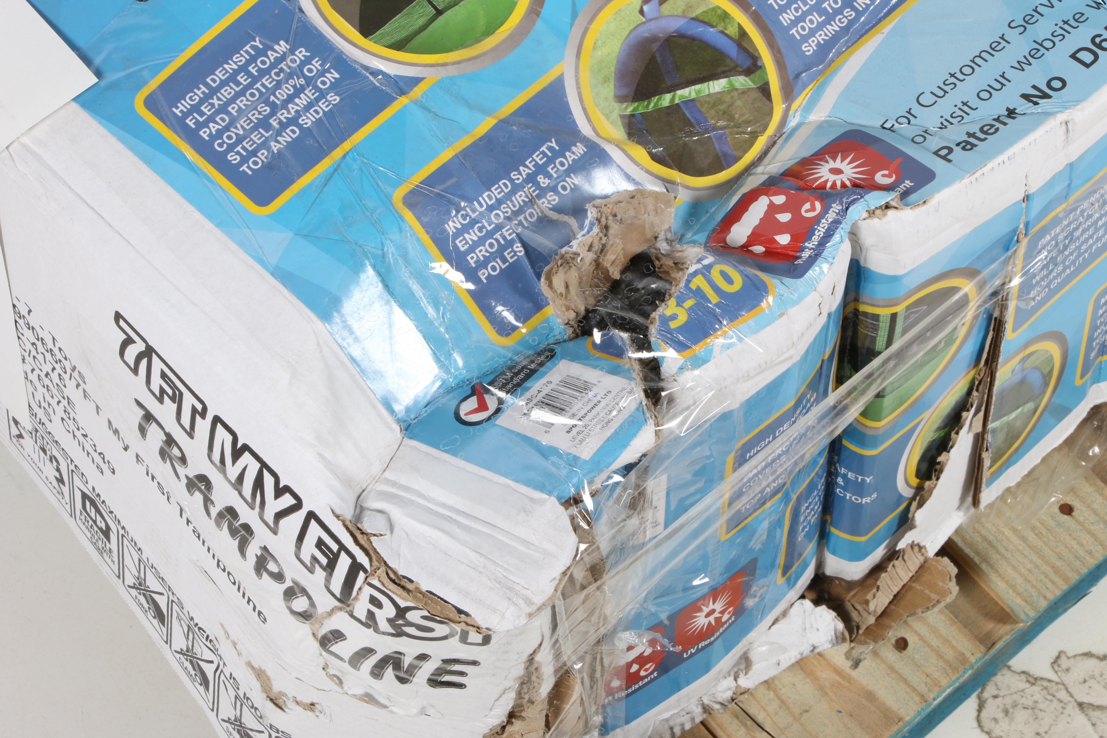 Bounce Pro 7ft "My First Trampoline" with Net Enclosure