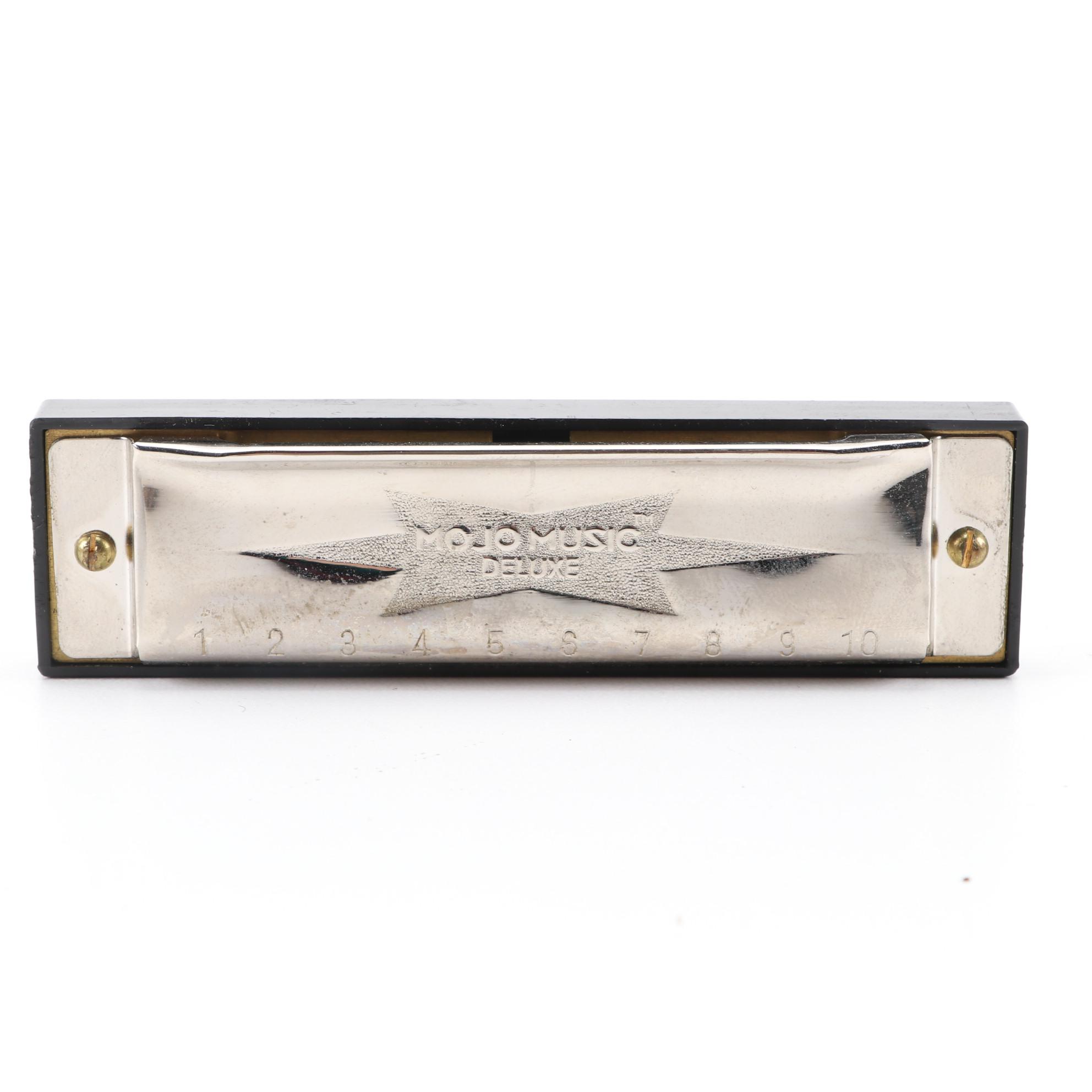 Marine Band No. 365 Harmonica and Mojo Deluxe Harmonica