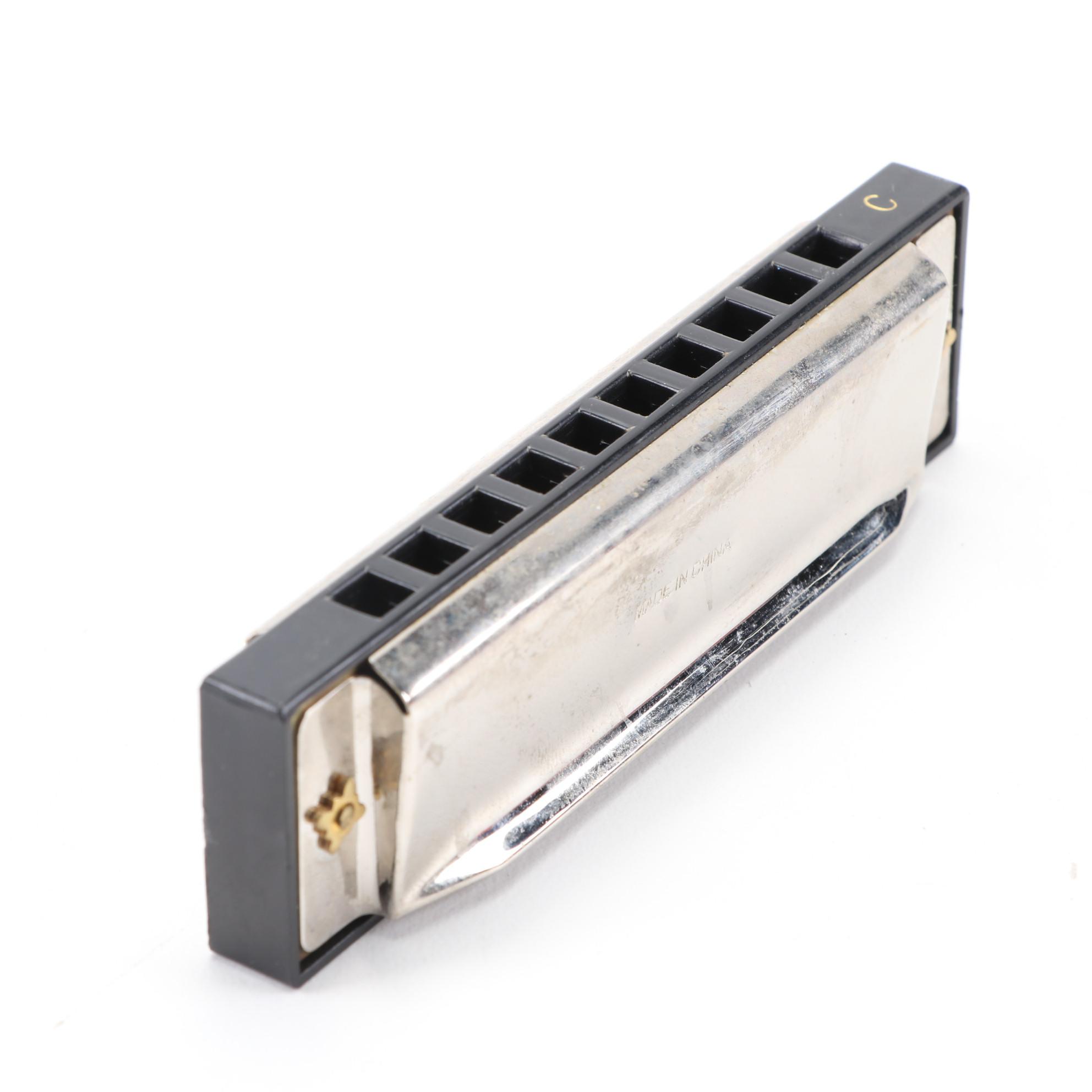 Marine Band No. 365 Harmonica and Mojo Deluxe Harmonica