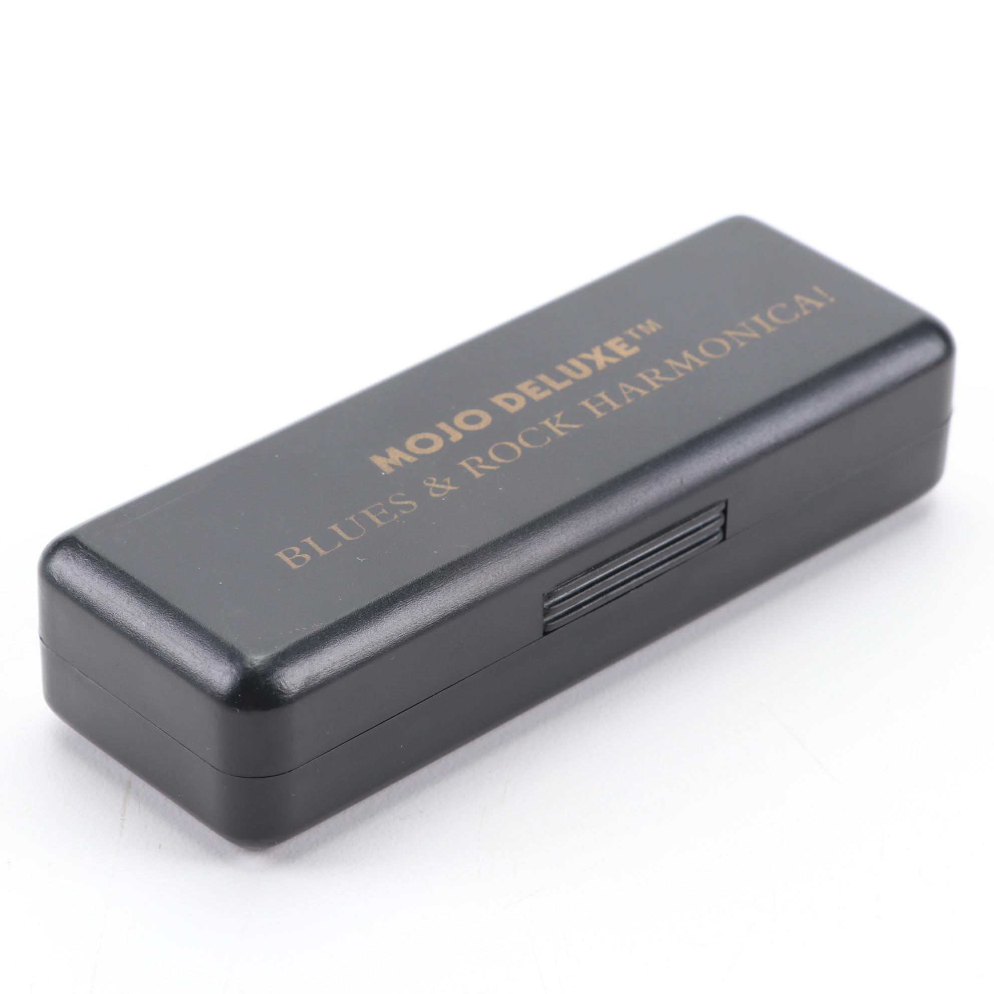 Marine Band No. 365 Harmonica and Mojo Deluxe Harmonica