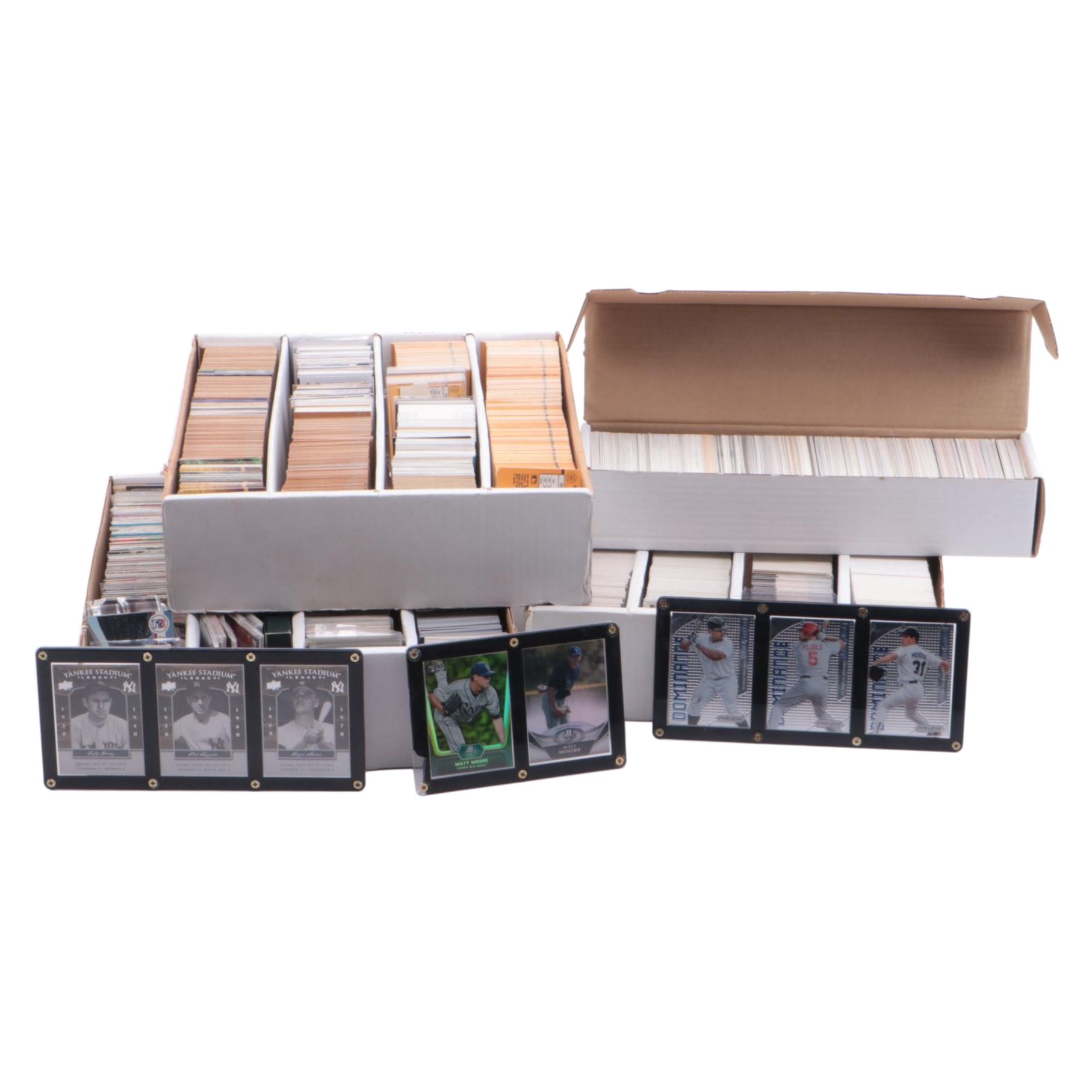 1980s-2010s Sports Trading Card Collection, Baseball and Auto Racing, 8500 Count