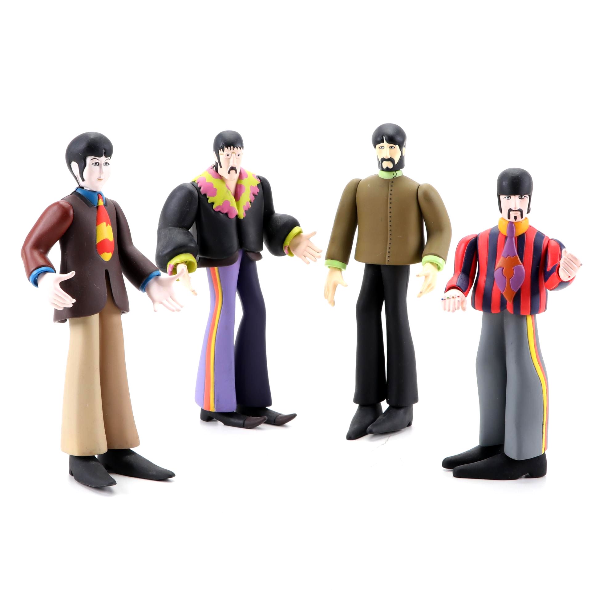 McFarlane Toys The Beatles "Yellow Submarine" Figurines, 1999