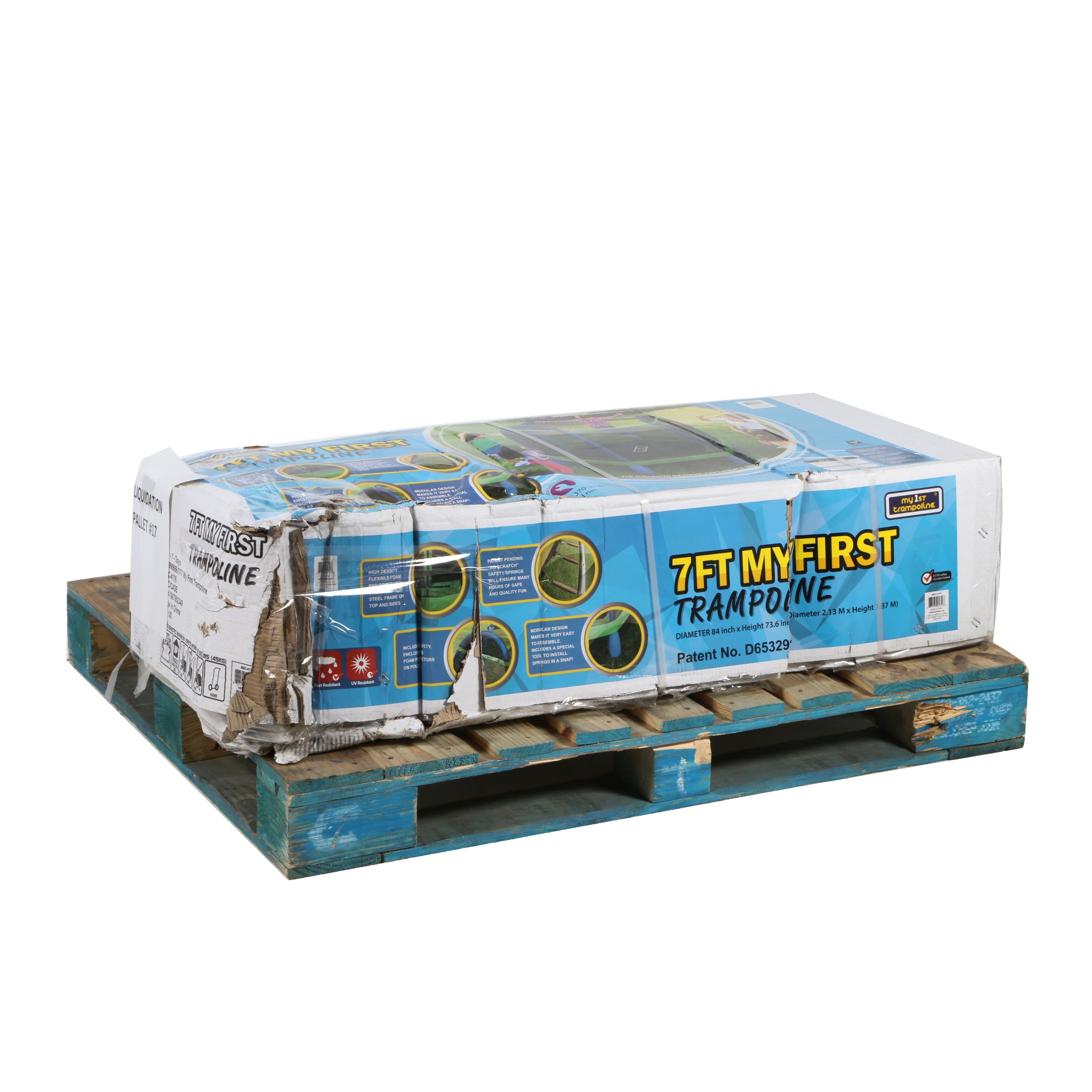 Bounce Pro 7ft "My First Trampoline" with Net Enclosure