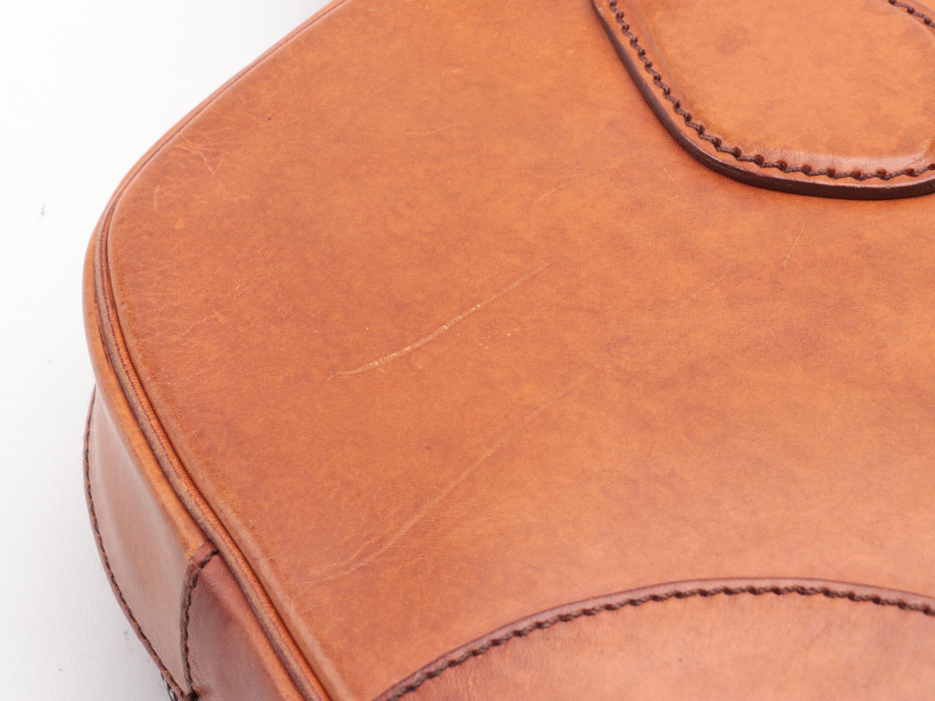 Prada Bowler Bag in Brown Vitello England Leather