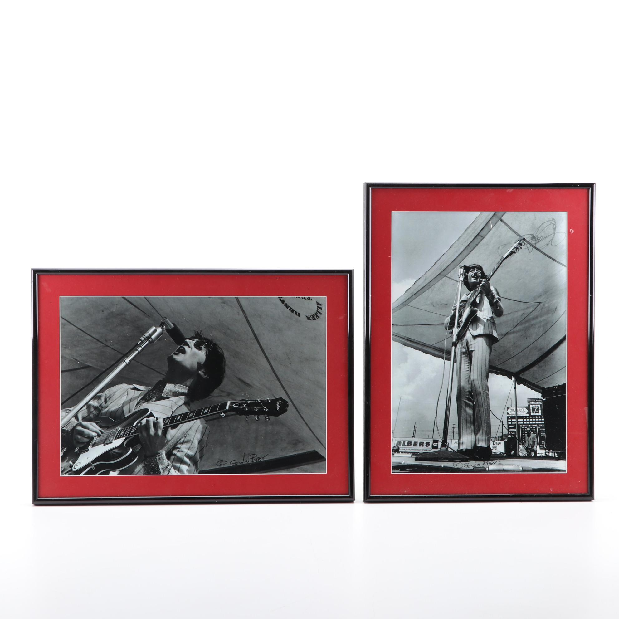 Gordon Baer Individual Pictures of "The Beatles" at Crosley Field in Cincinnati