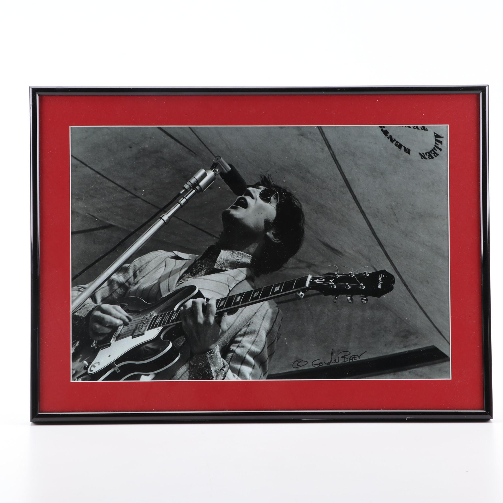 Gordon Baer Individual Pictures of "The Beatles" at Crosley Field in Cincinnati