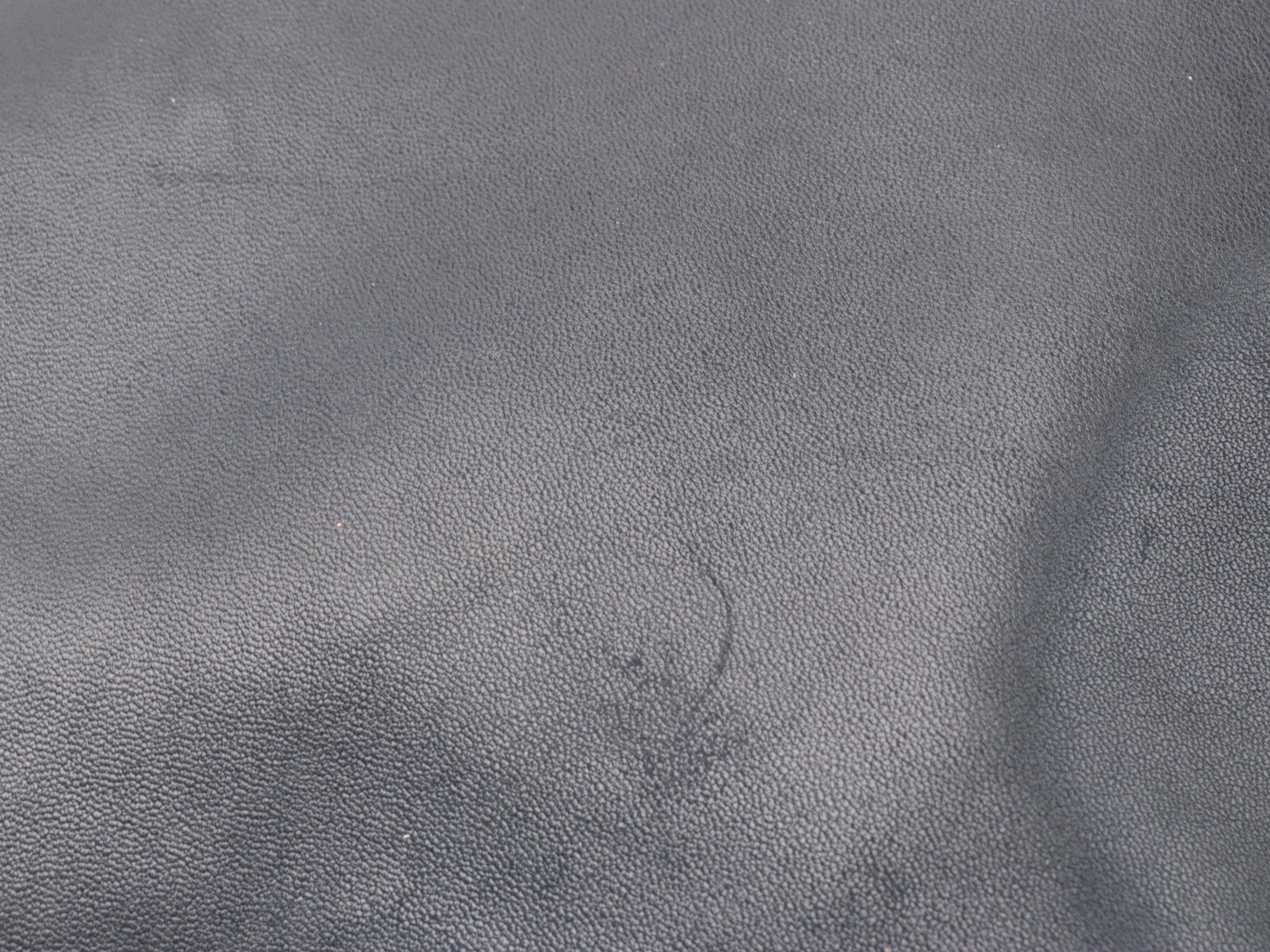 Prada Locking Shoulder Tote in Nero Daino Leather