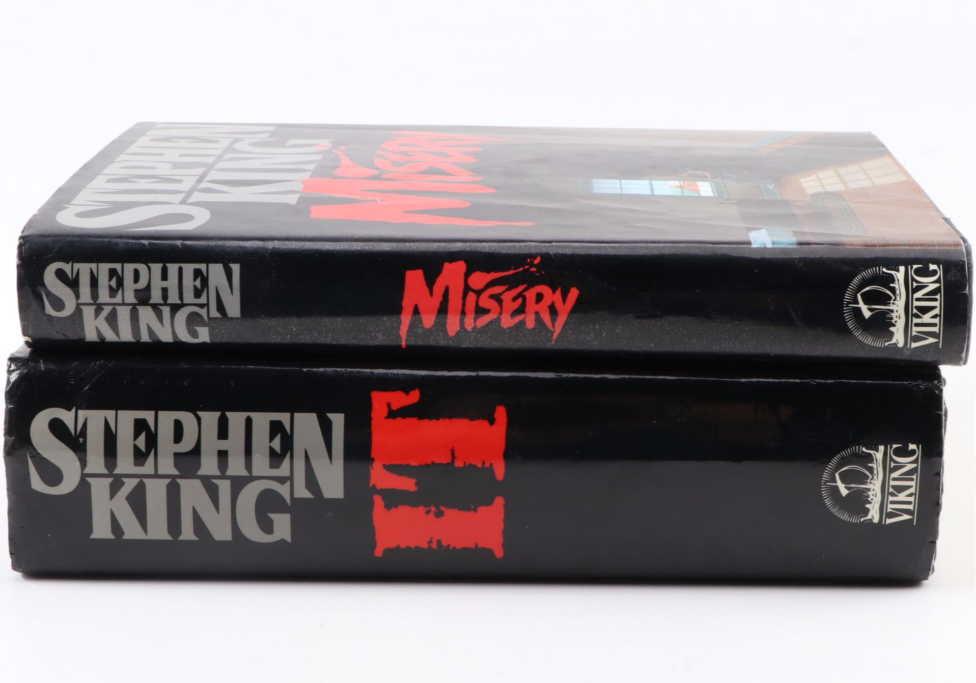 First Editions "IT" and "Misery" by Stephen King