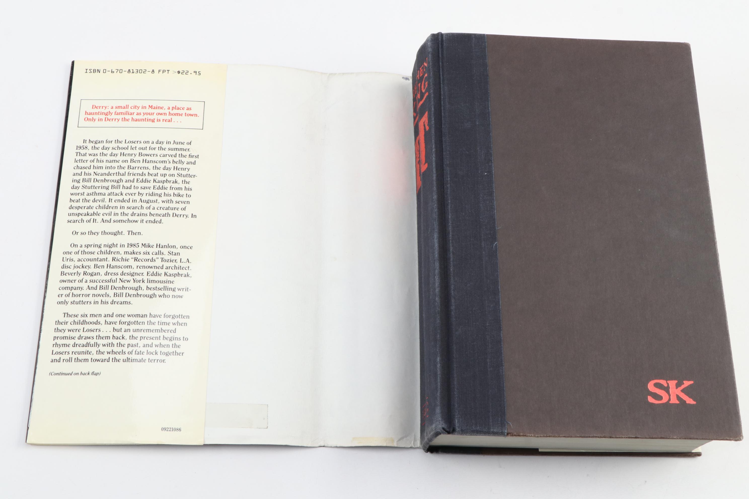 First Editions "IT" and "Misery" by Stephen King