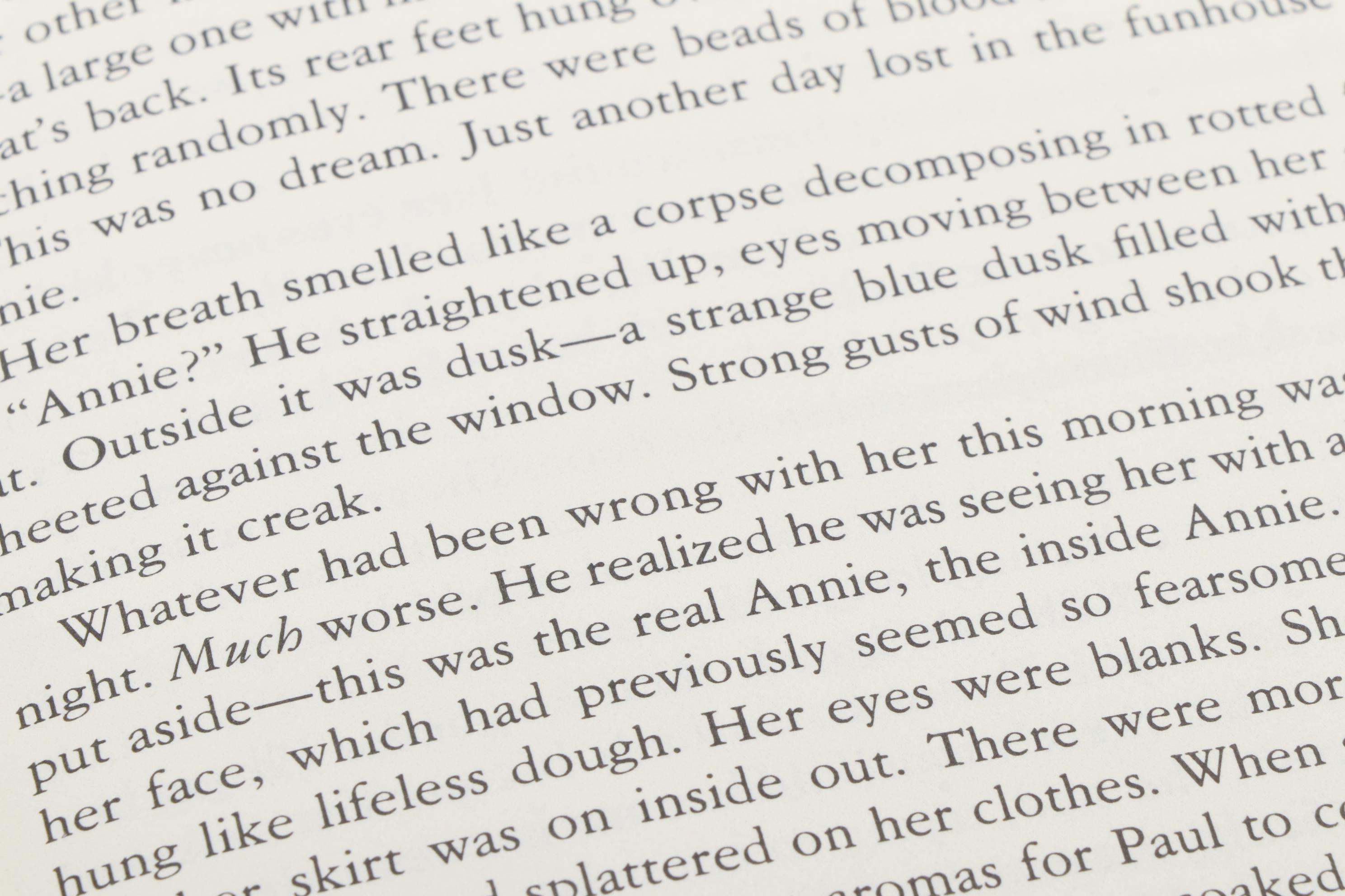 First Editions "IT" and "Misery" by Stephen King