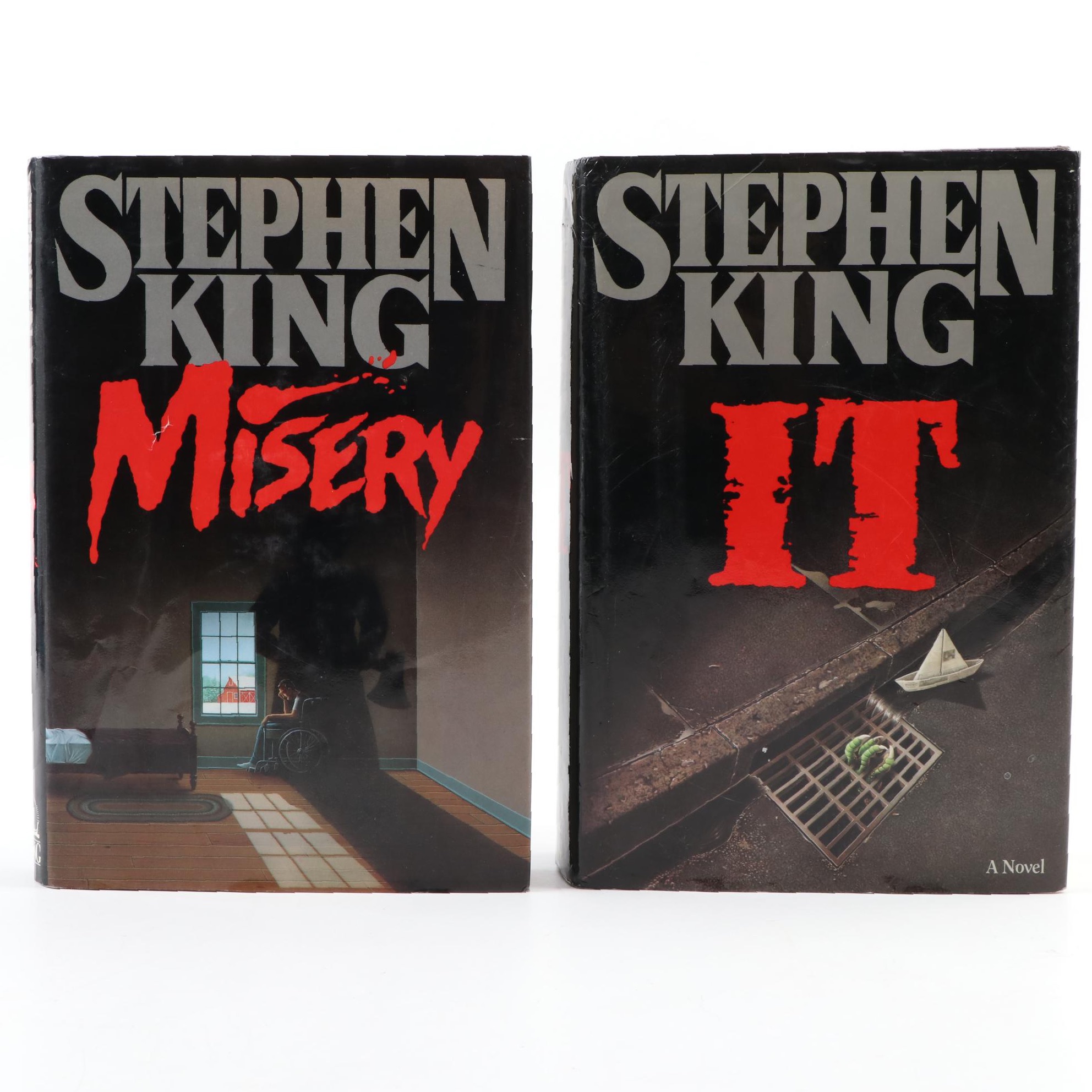 First Editions "IT" and "Misery" by Stephen King