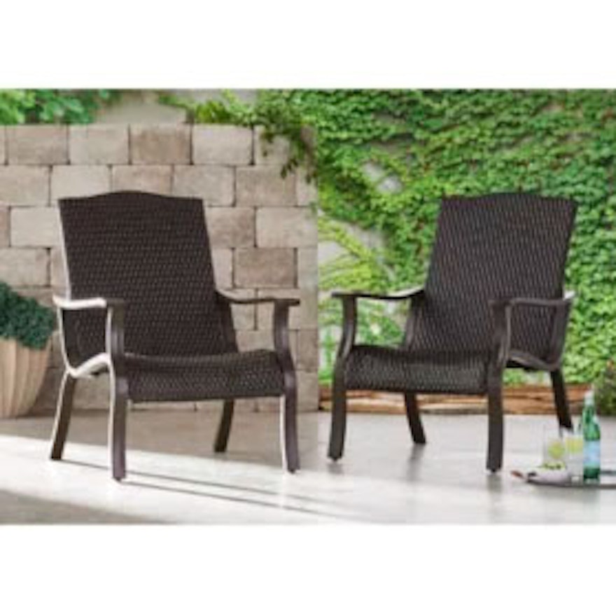 Member's Mark "Agio Heritage Collection" Woven Adirondack Chairs