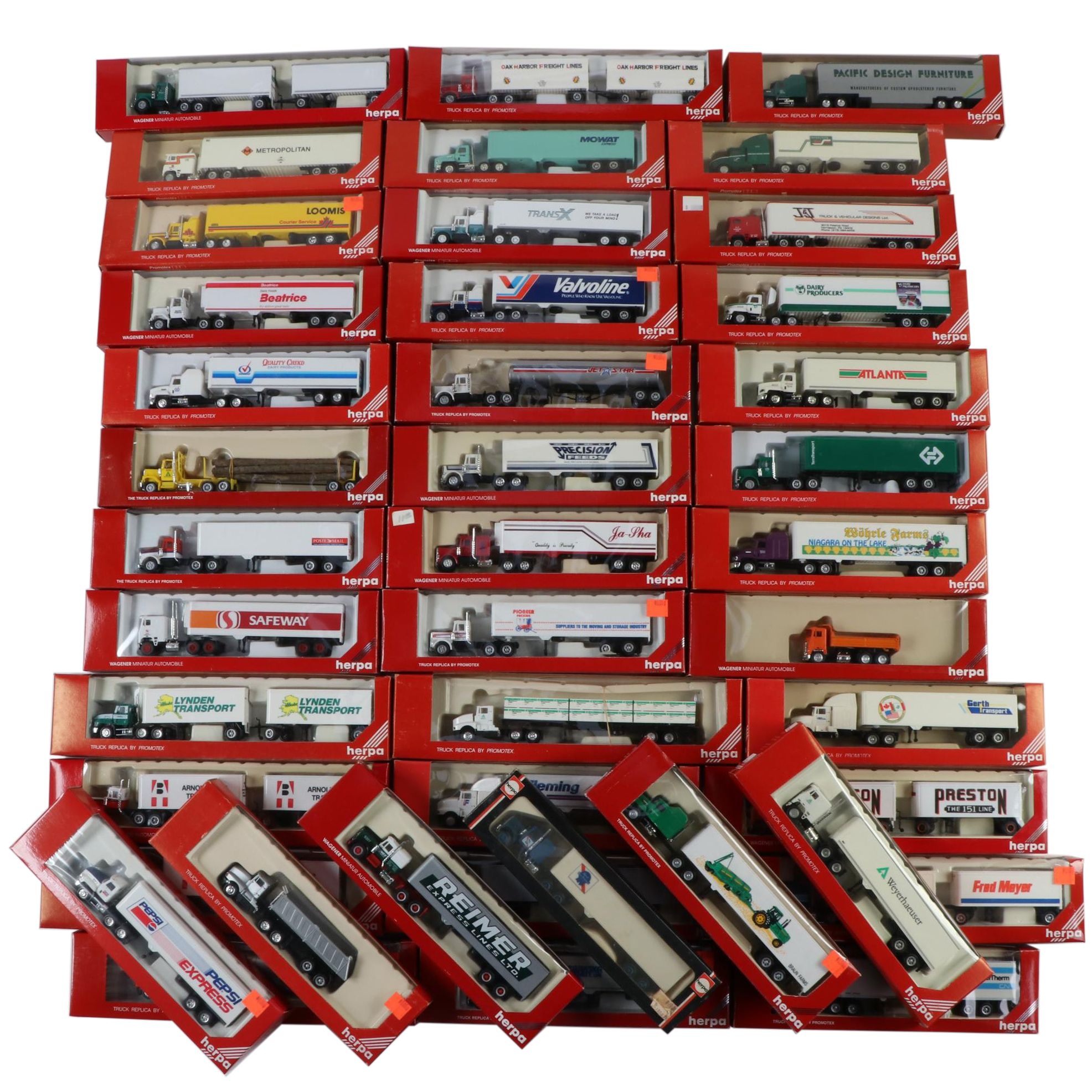 Herpa HO Scale Model Trucks