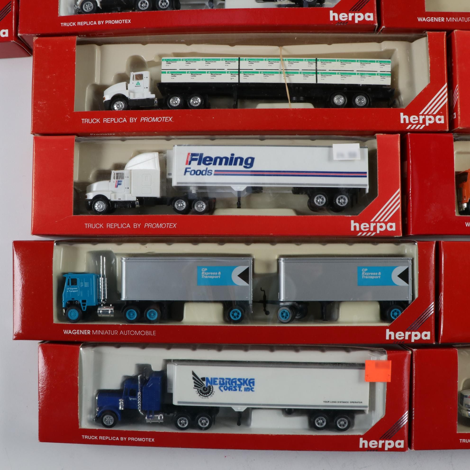 Herpa HO Scale Model Trucks
