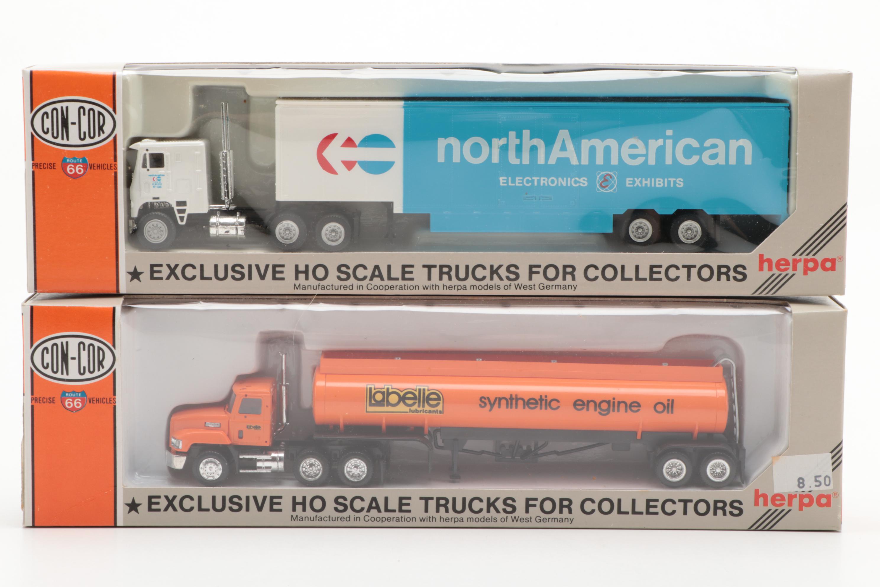 Collection of Con-Cor HO Scale Trucks