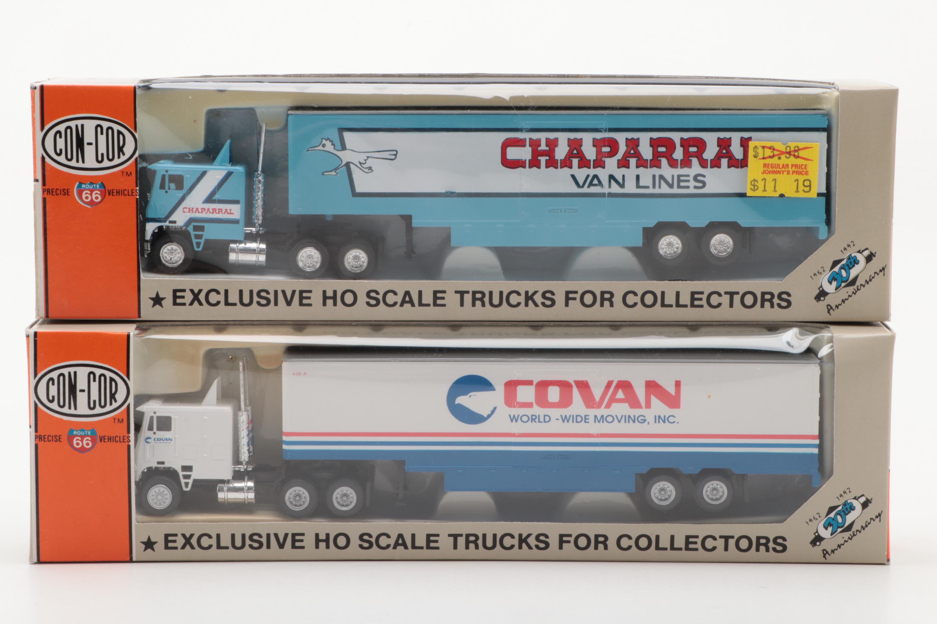 Con-Cor HO Scale Model Trucks