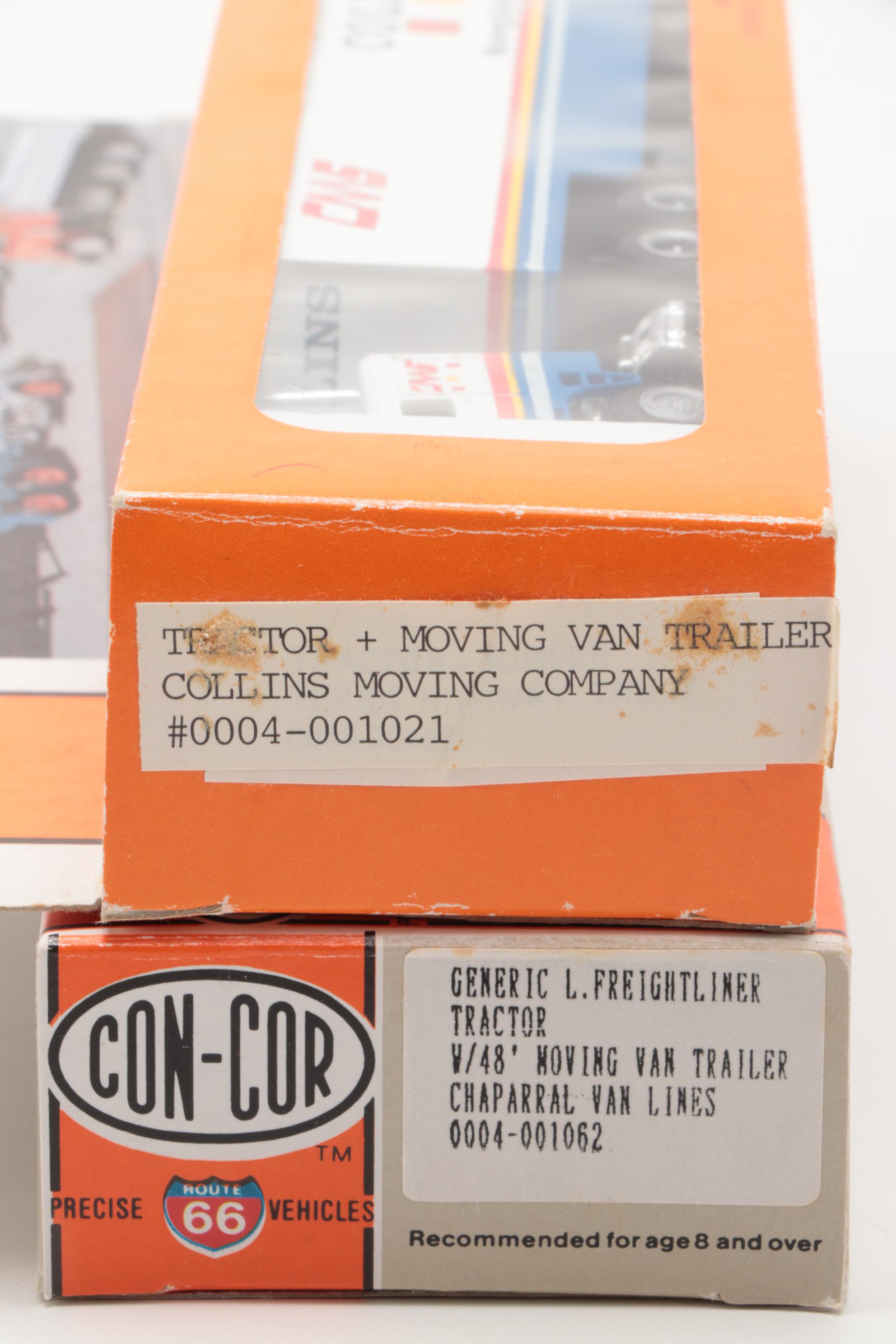 Con-Cor HO Scale Model Trucks