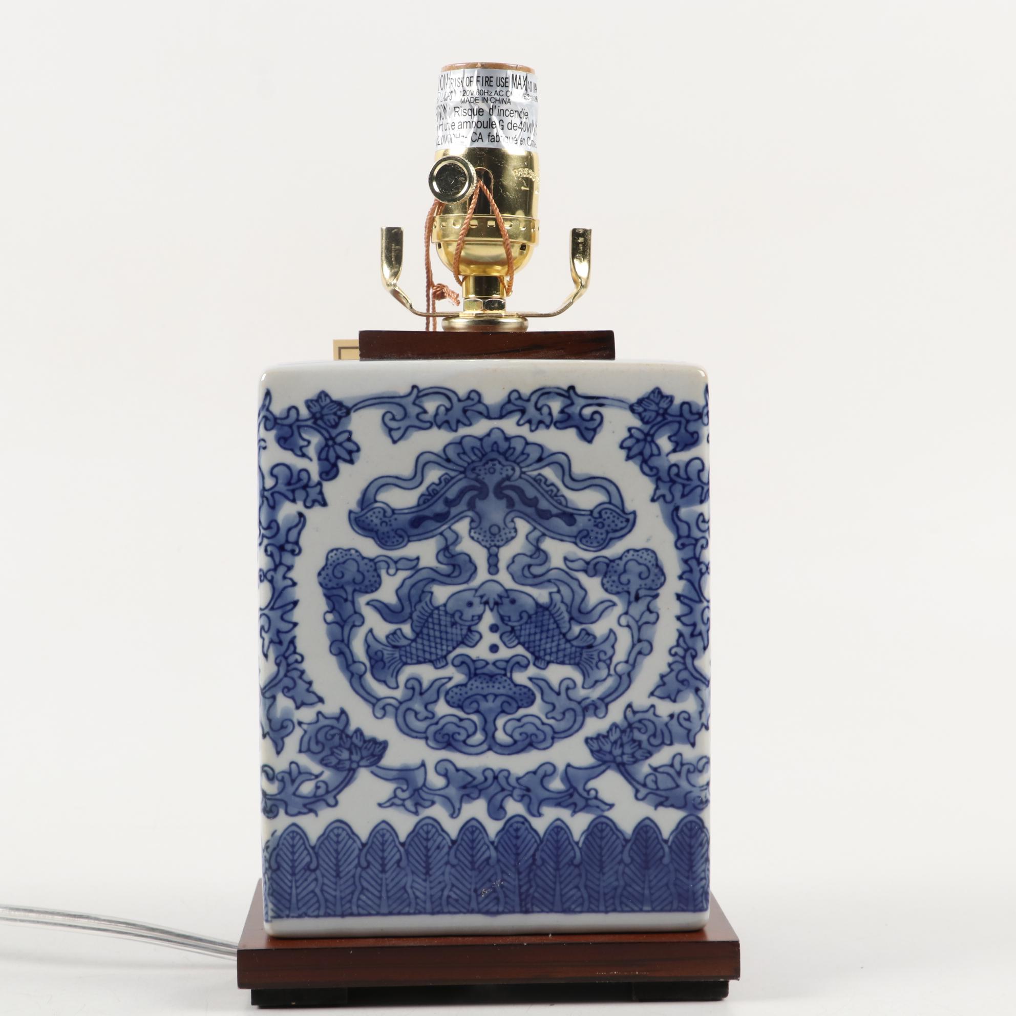 Pair of Ralph Lauren Chinoiserie Lamps, 21st Century