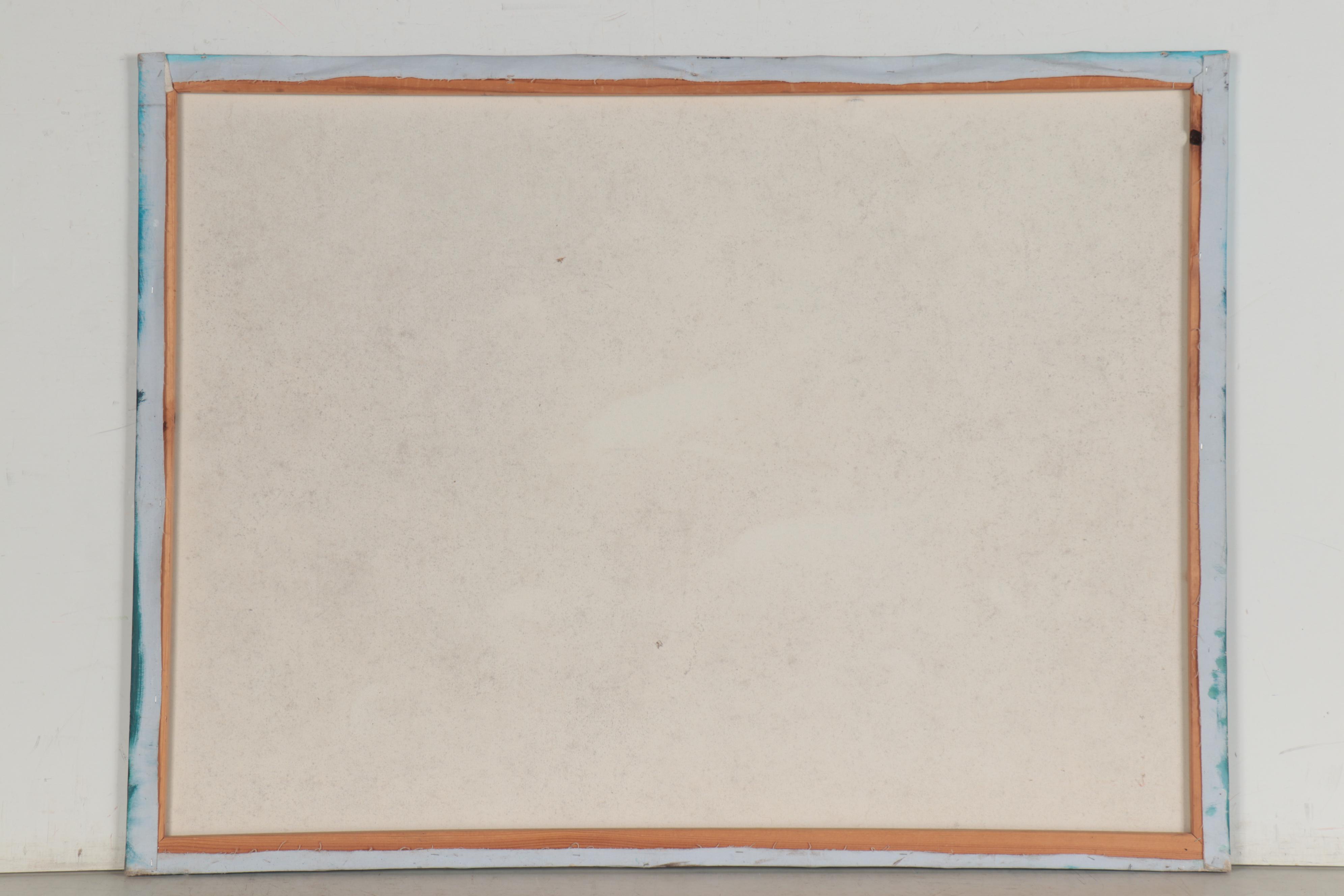 Charles Redmond Benolt Oil Painting of Dolphins and Marine Life