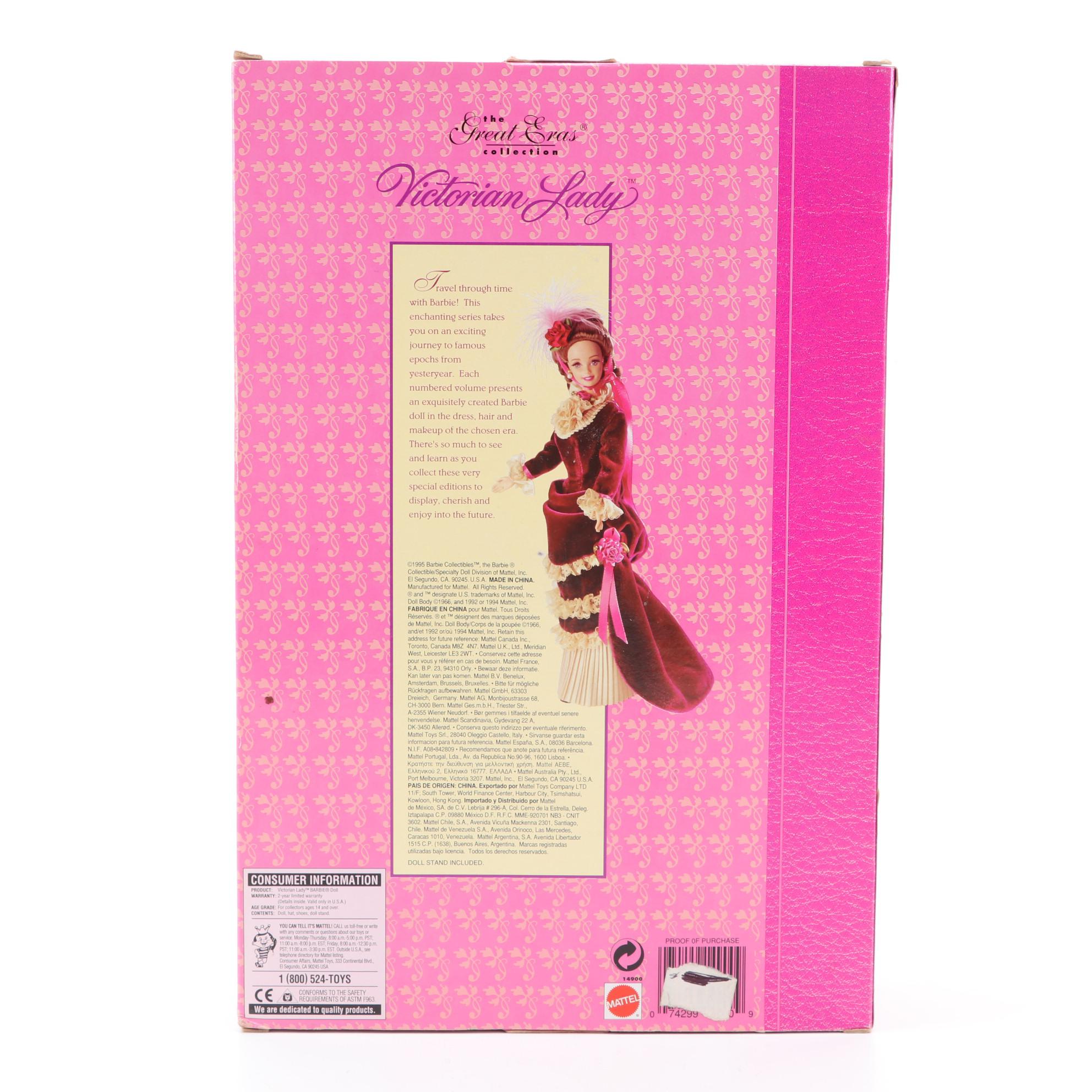 Mattel  "My Fair Lady" and Other Barbie Dolls, 1990s