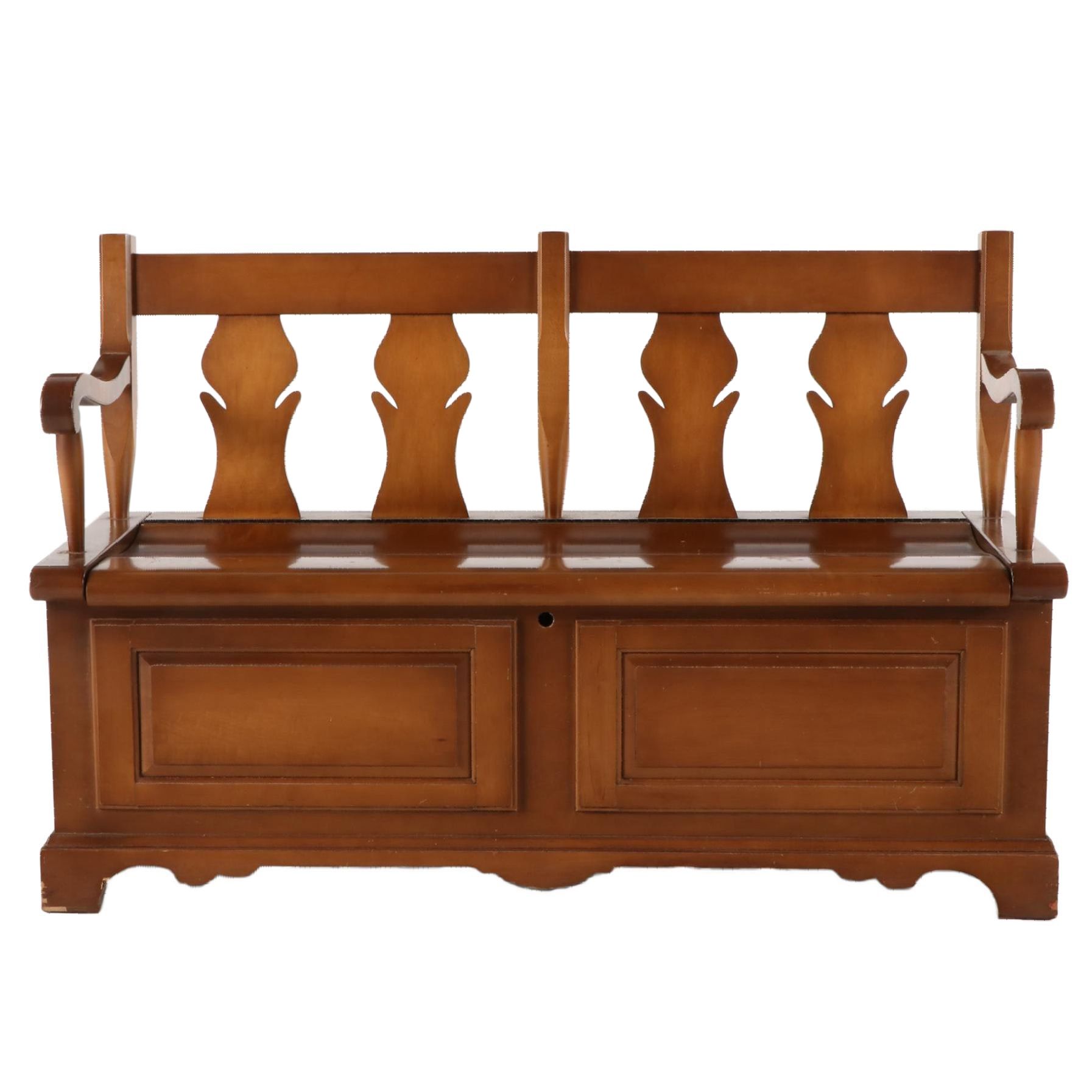 Lane Storage Bench with Cedar Interior, Late 20th Century