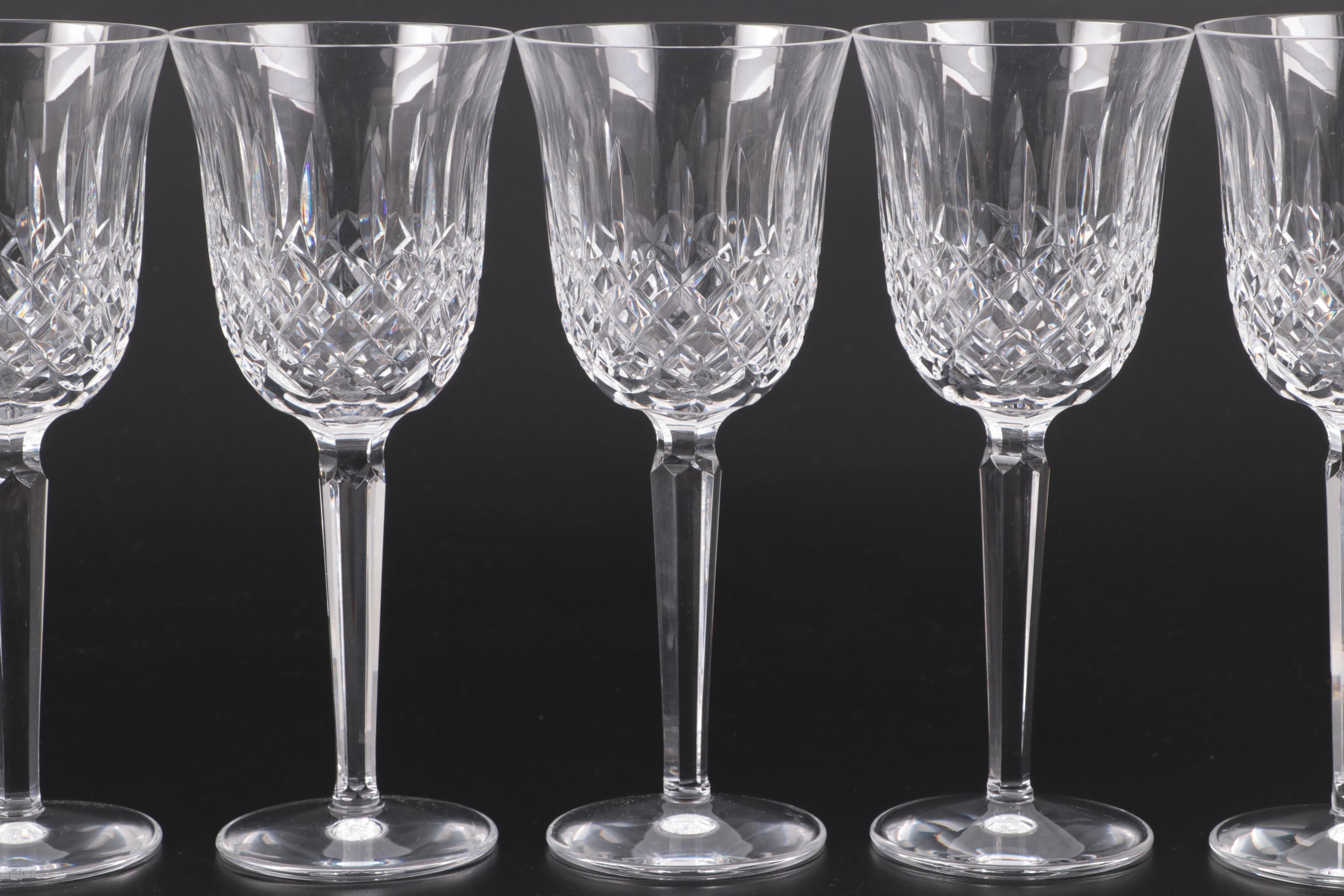 Waterford "Kelsey" Crystal Water Goblets, 1995–2018