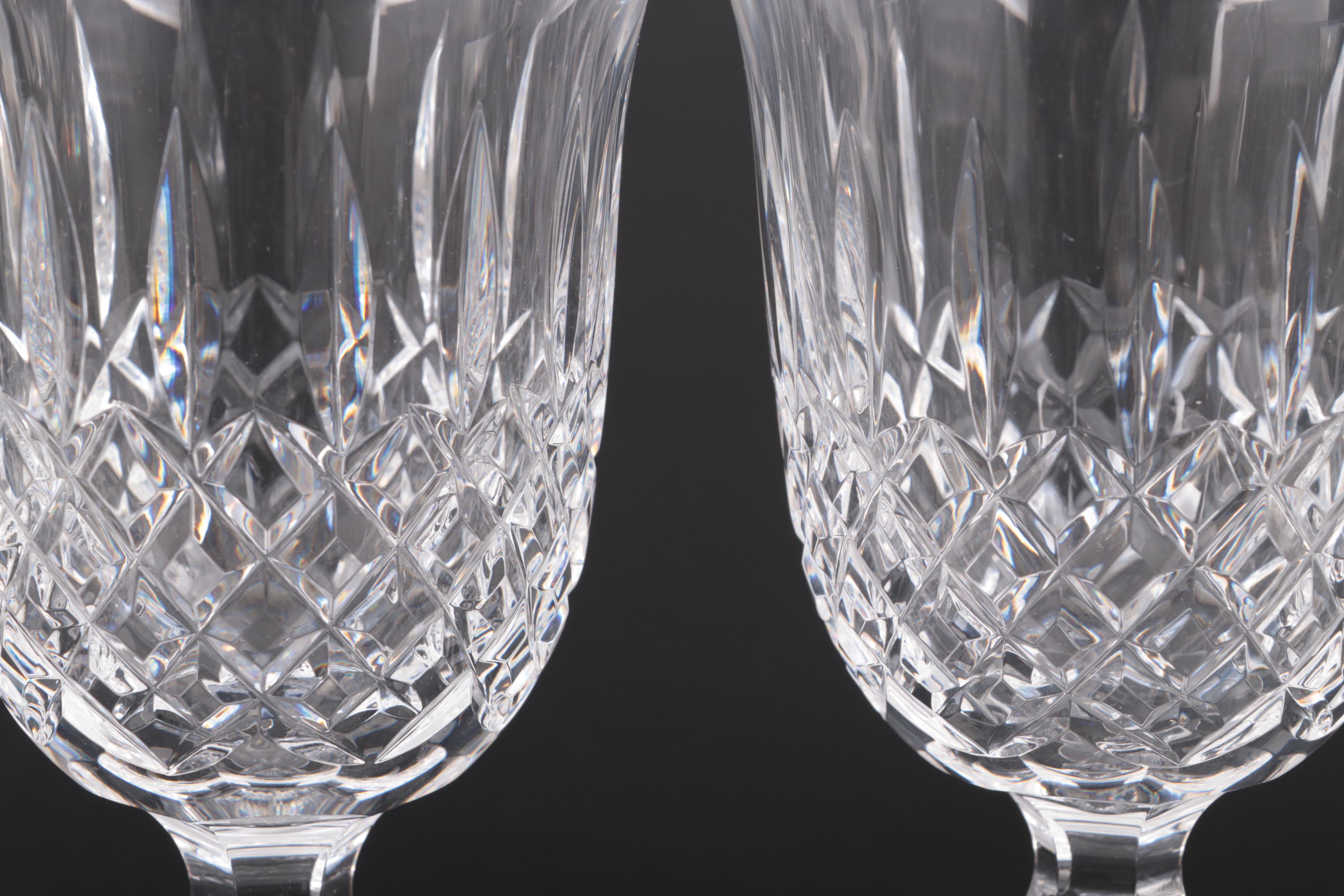 Waterford "Kelsey" Crystal Water Goblets, 1995–2018