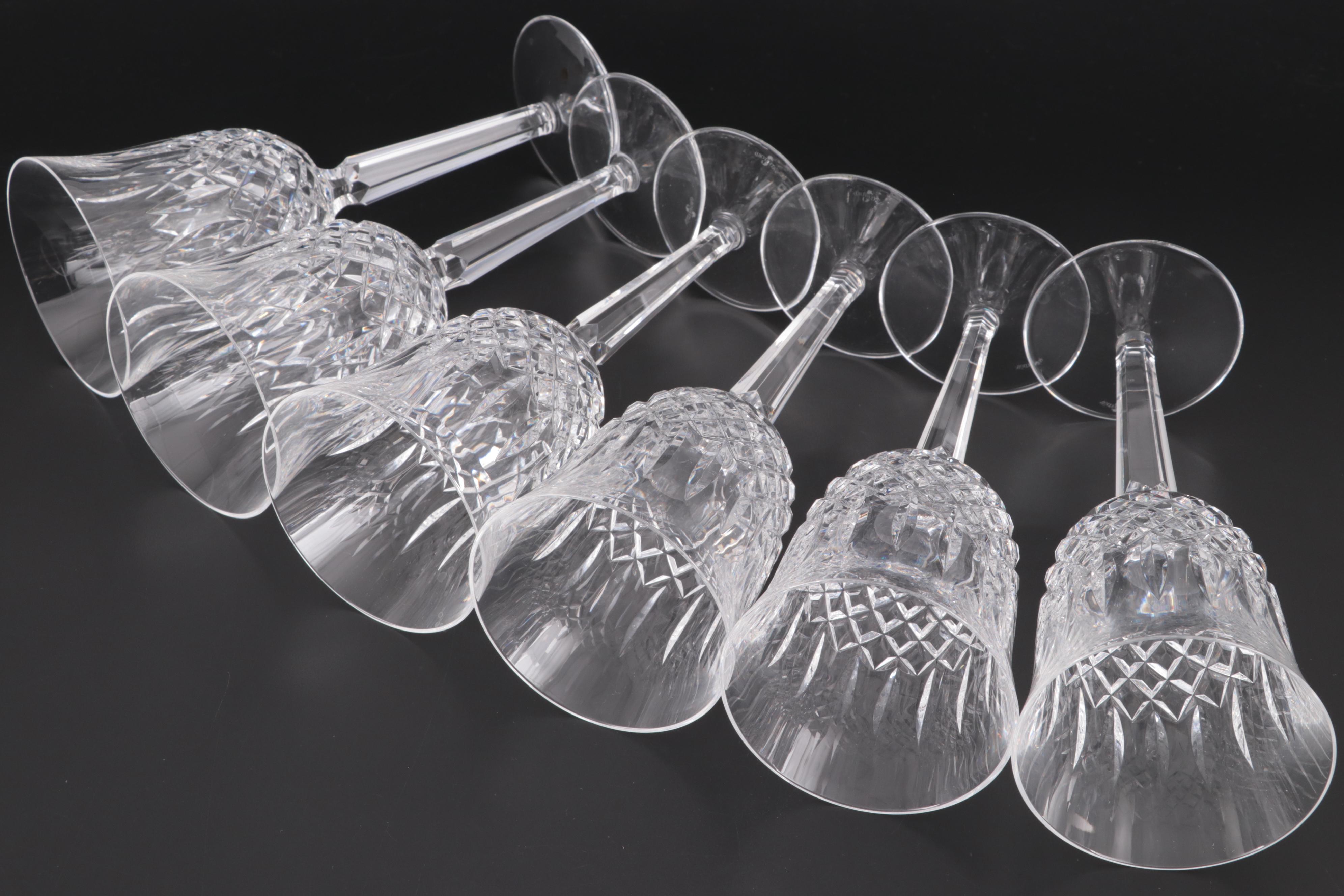 Waterford "Kelsey" Crystal Water Goblets, 1995–2018