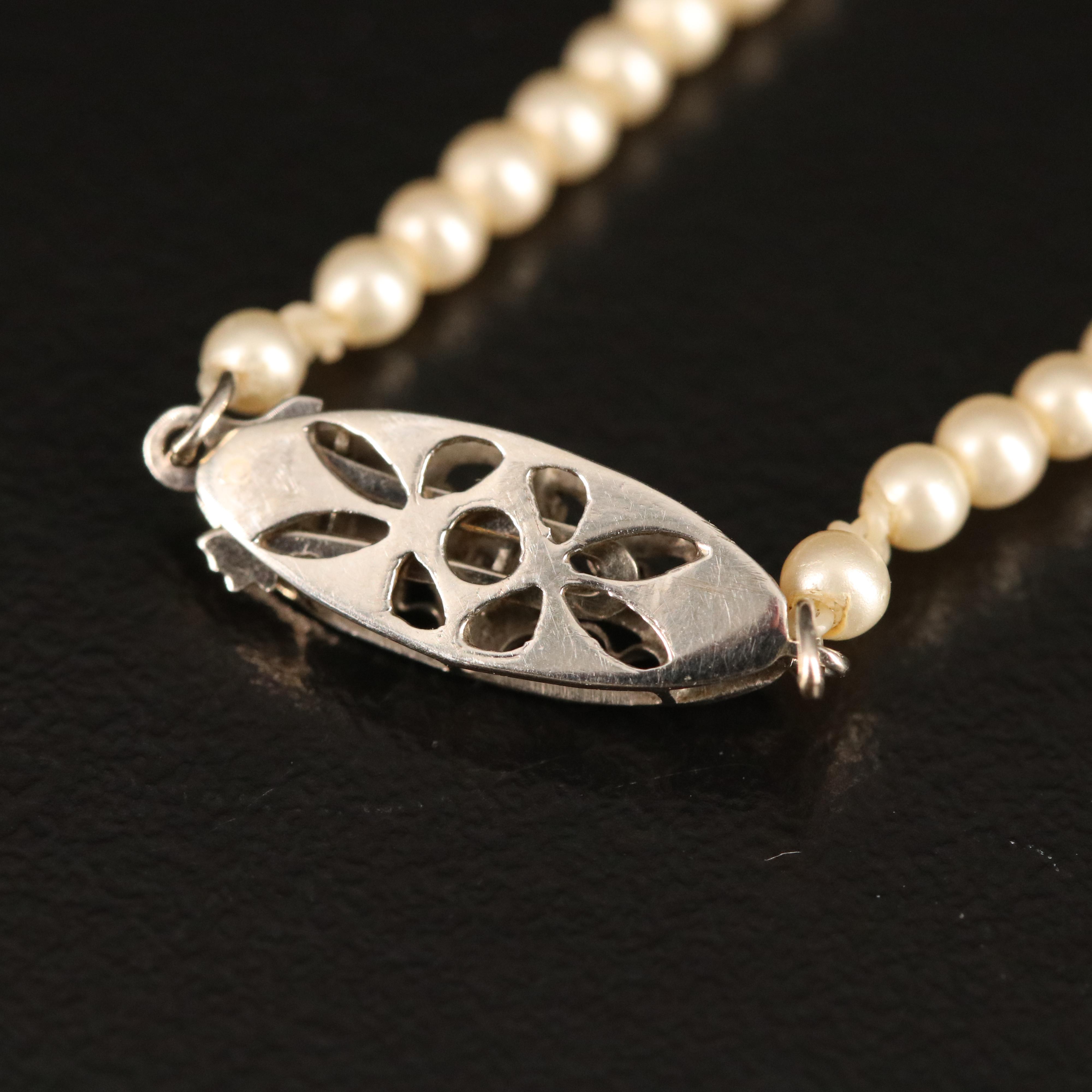 Necklaces with Vintage 14K Clasps, Gemstones and Baroque Pearls