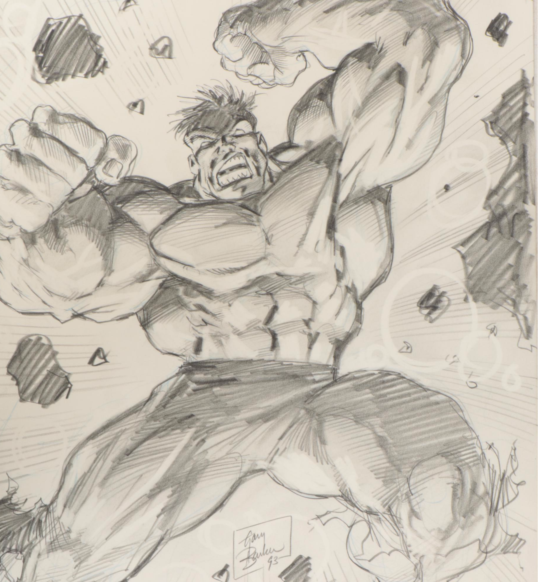 Gary Barker, Jamr Burchett, Allen Freeman Drawings and Sketches