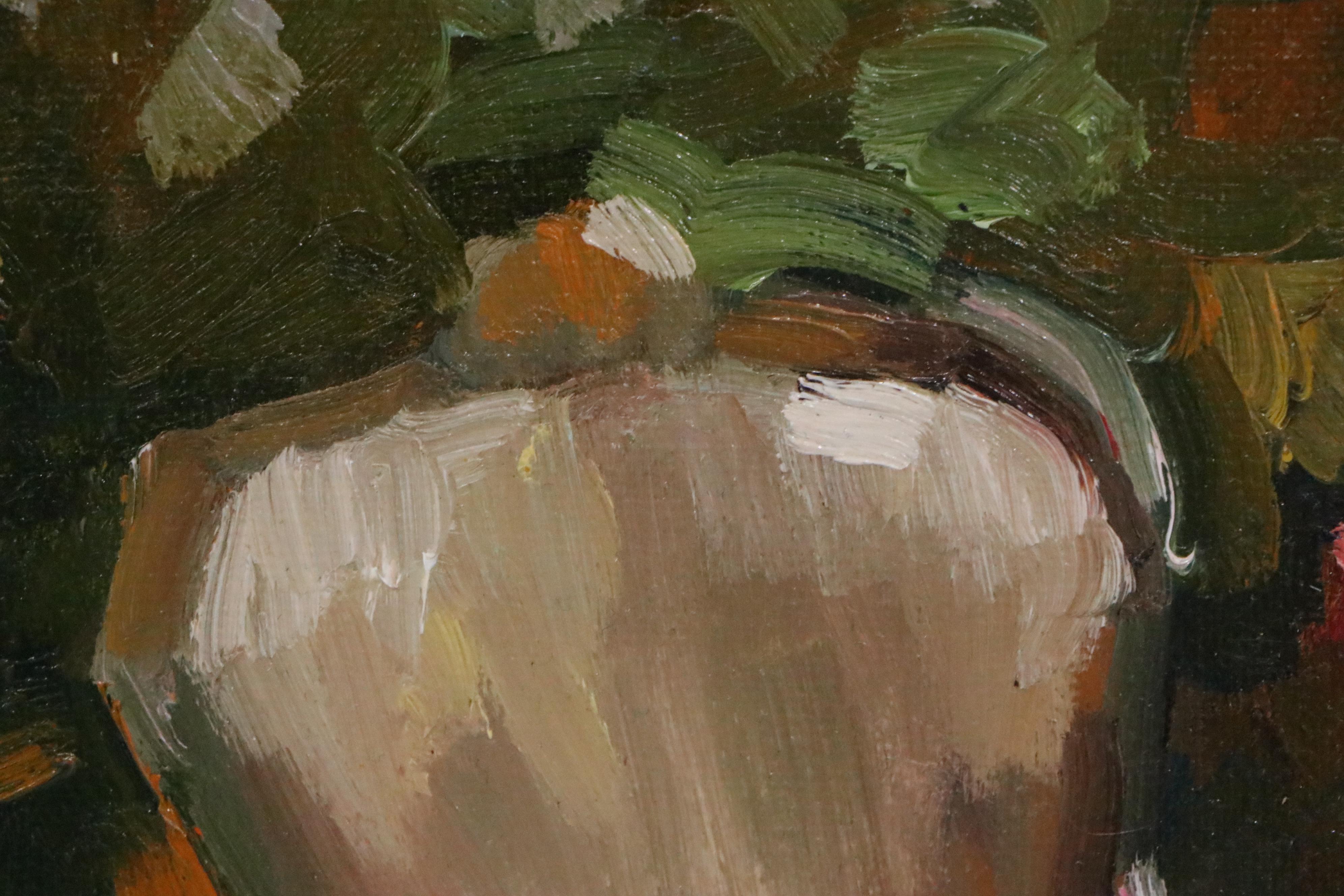 Sally Rosenbaum Still Life Oil Painting, 21st Century