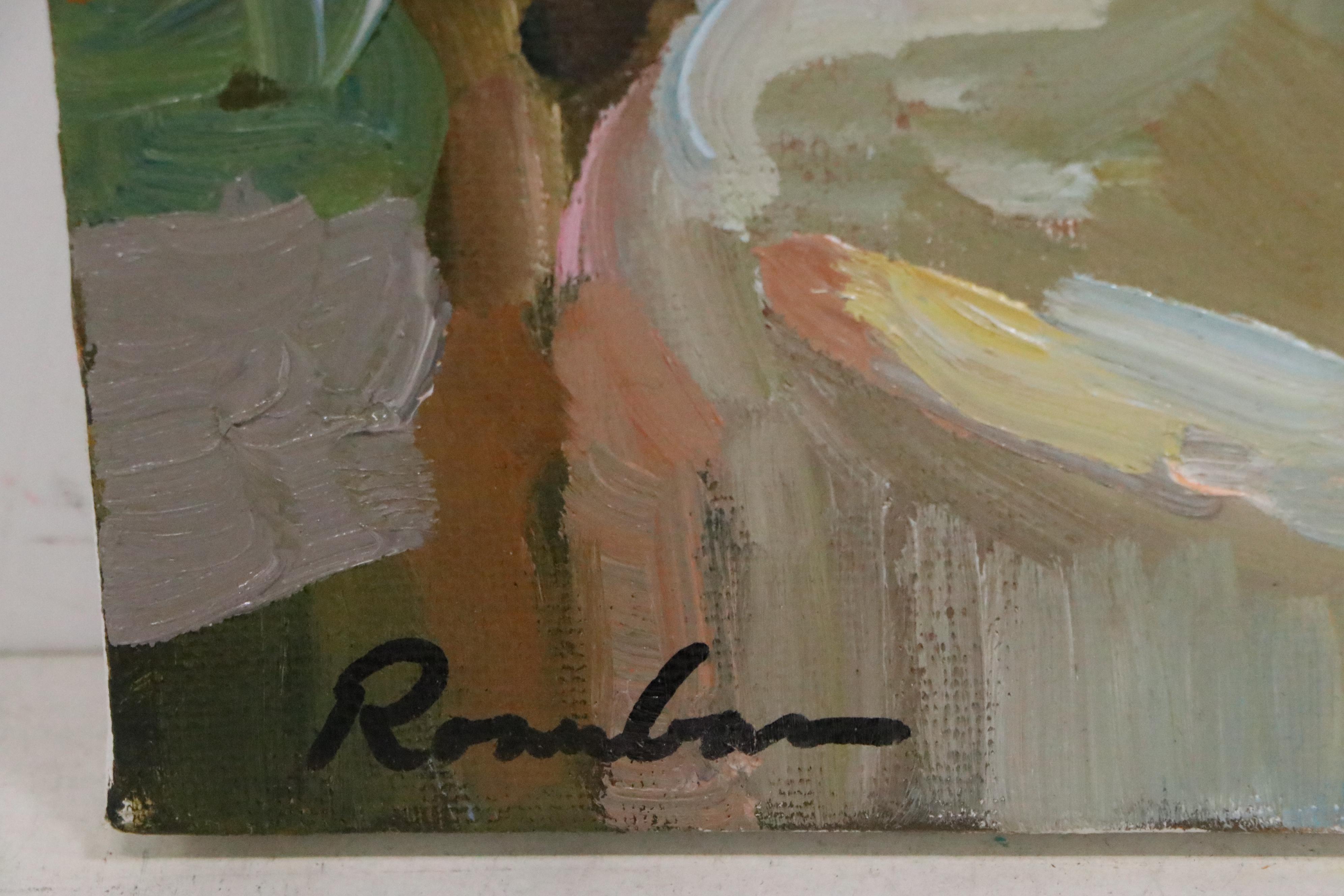 Sally Rosenbaum Still Life Oil Painting, 21st Century