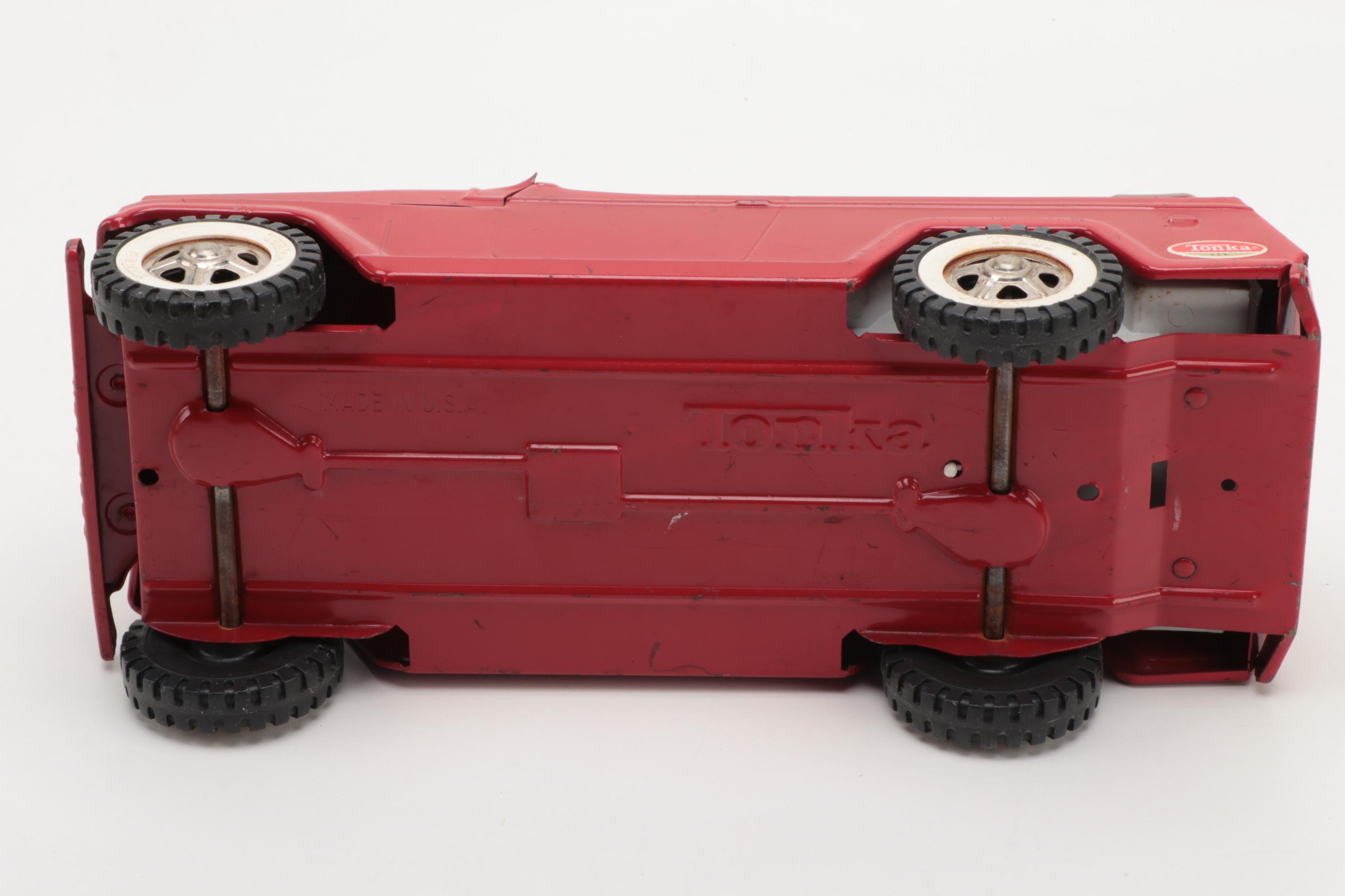 Tonka Pressed Steel Jeepster and Other Vehicles