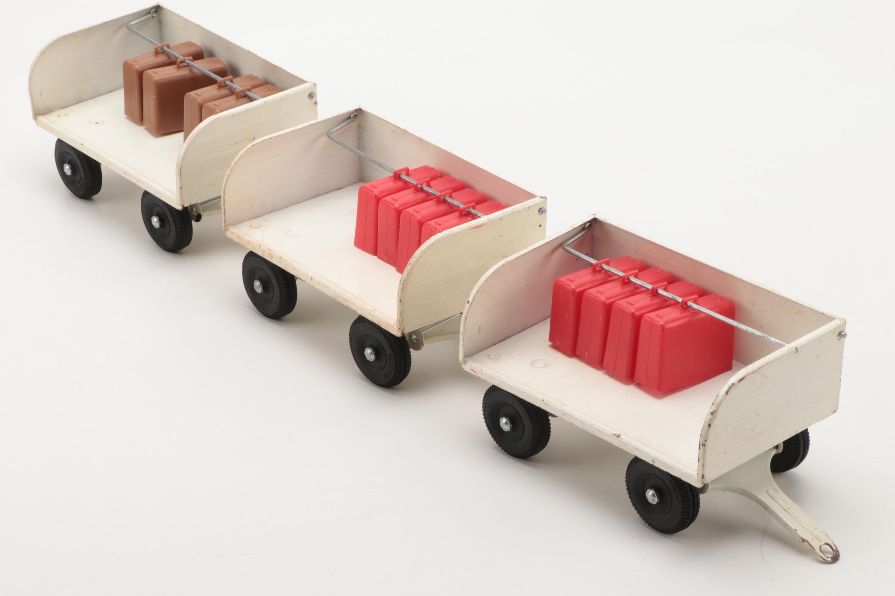 Tonka Pressed Steel Jeepster and Other Vehicles