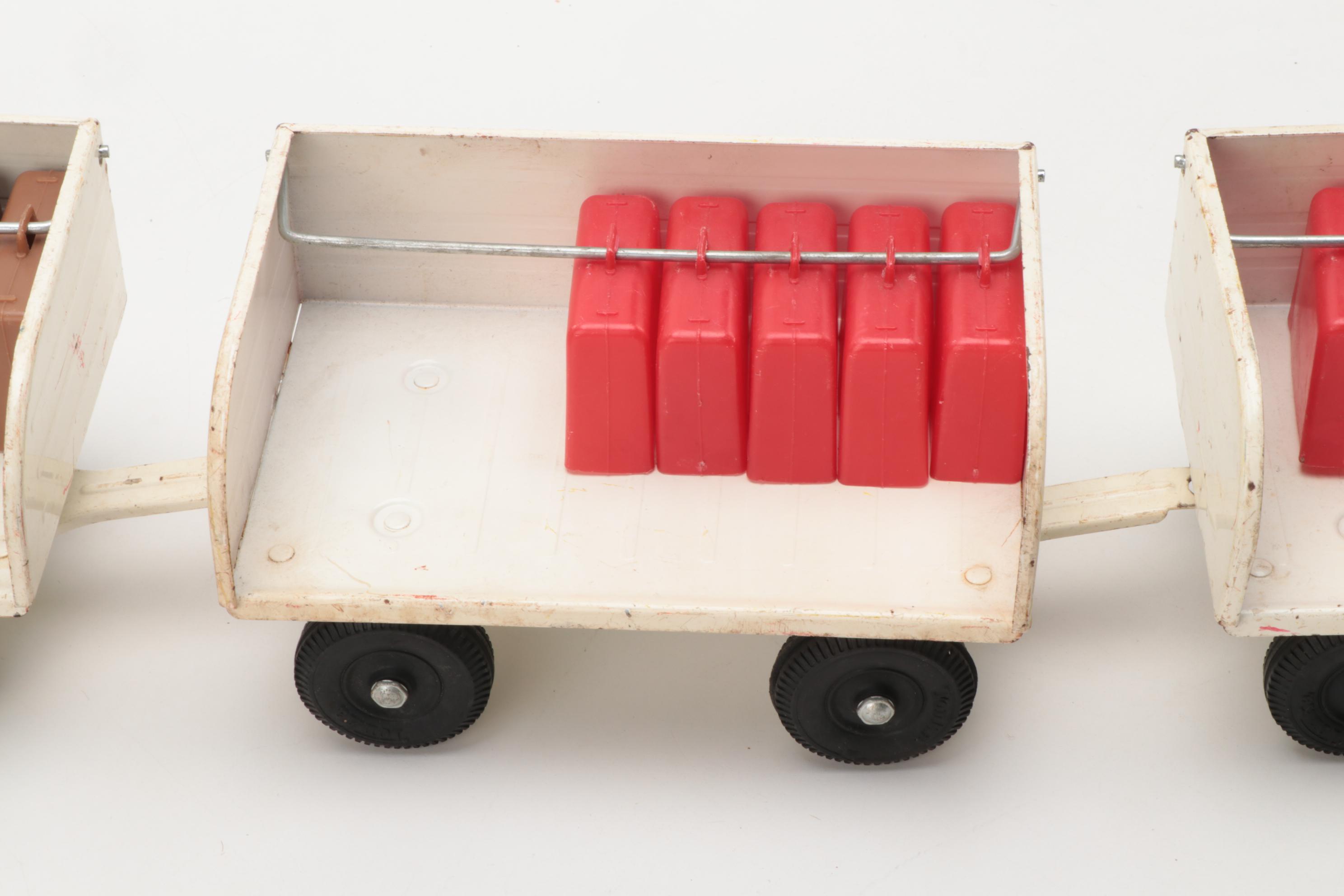 Tonka Pressed Steel Jeepster and Other Vehicles