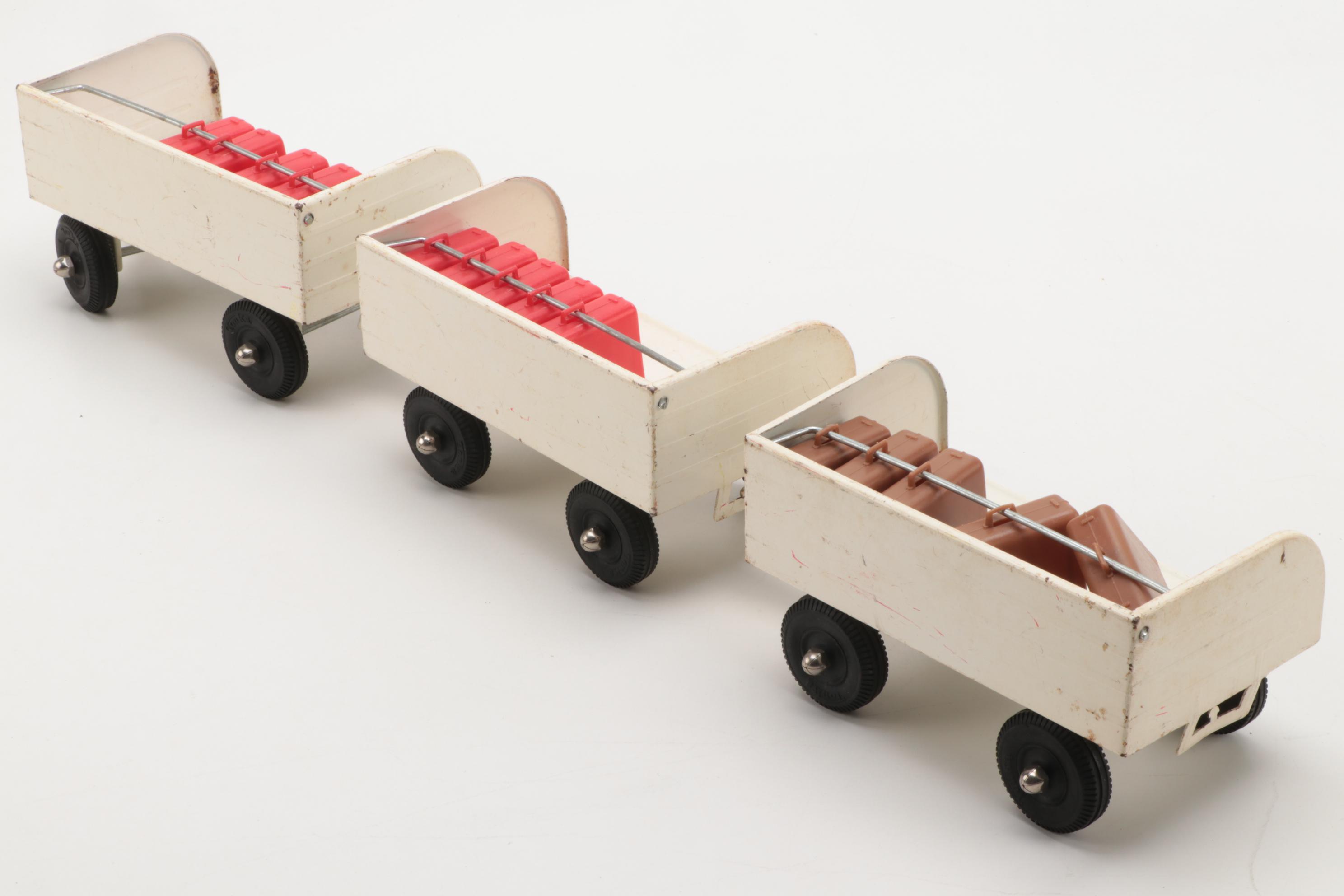 Tonka Pressed Steel Jeepster and Other Vehicles