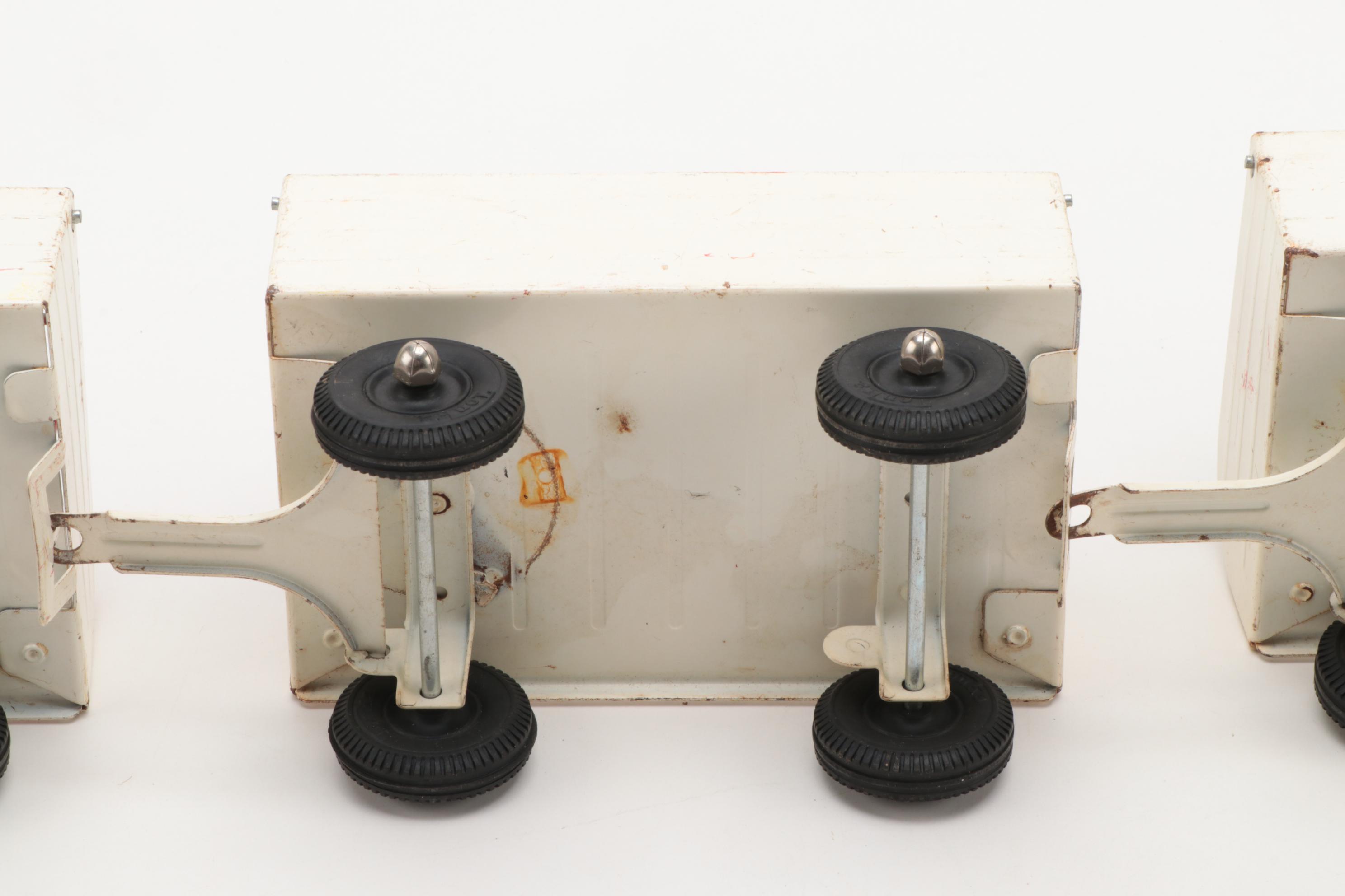 Tonka Pressed Steel Jeepster and Other Vehicles