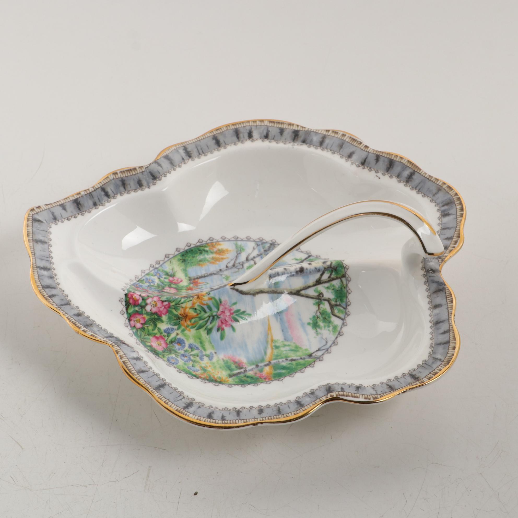 Royal Albert "Silver Birch" Bone China Dinnerware, 1975–1997