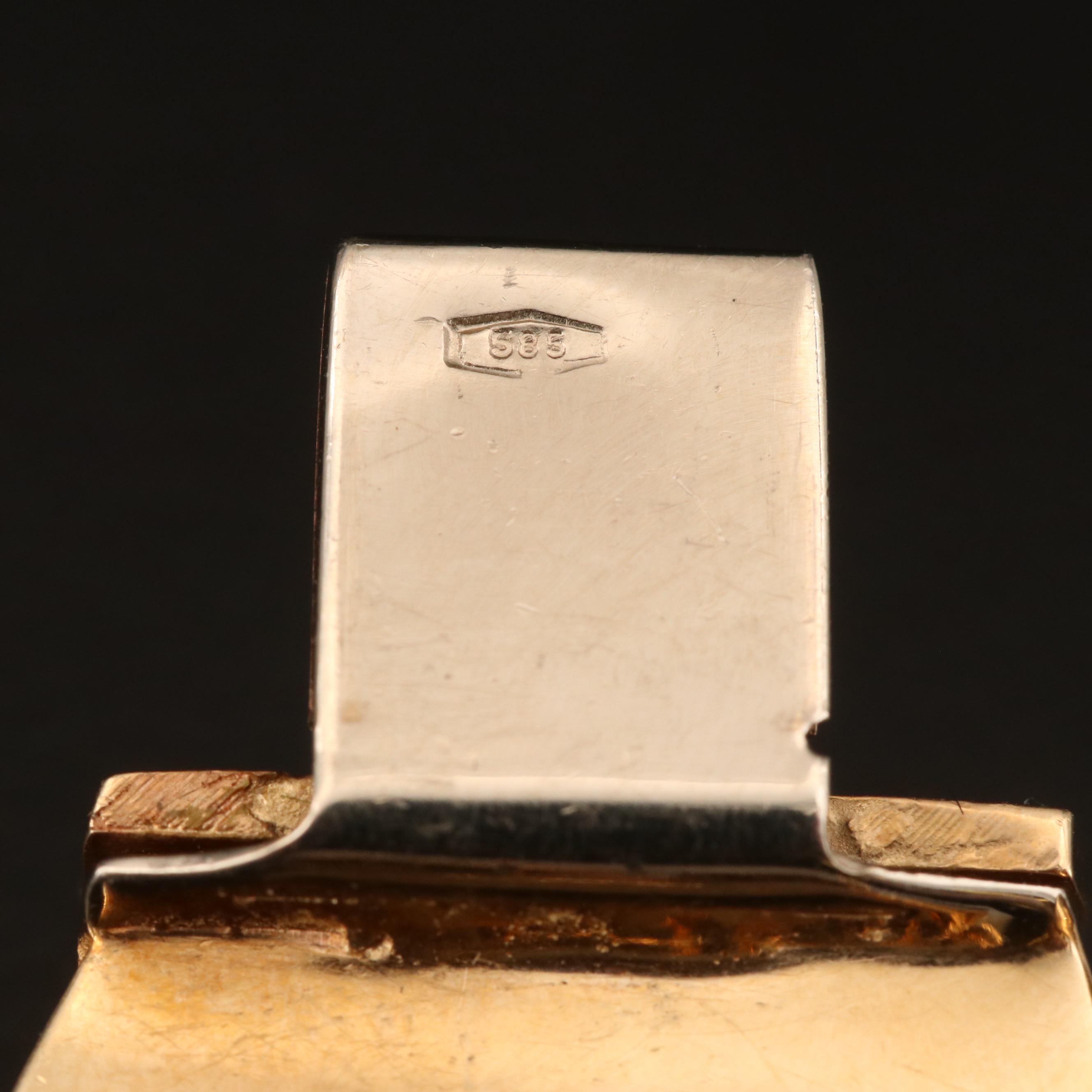 14K Fancy Link Bracelet