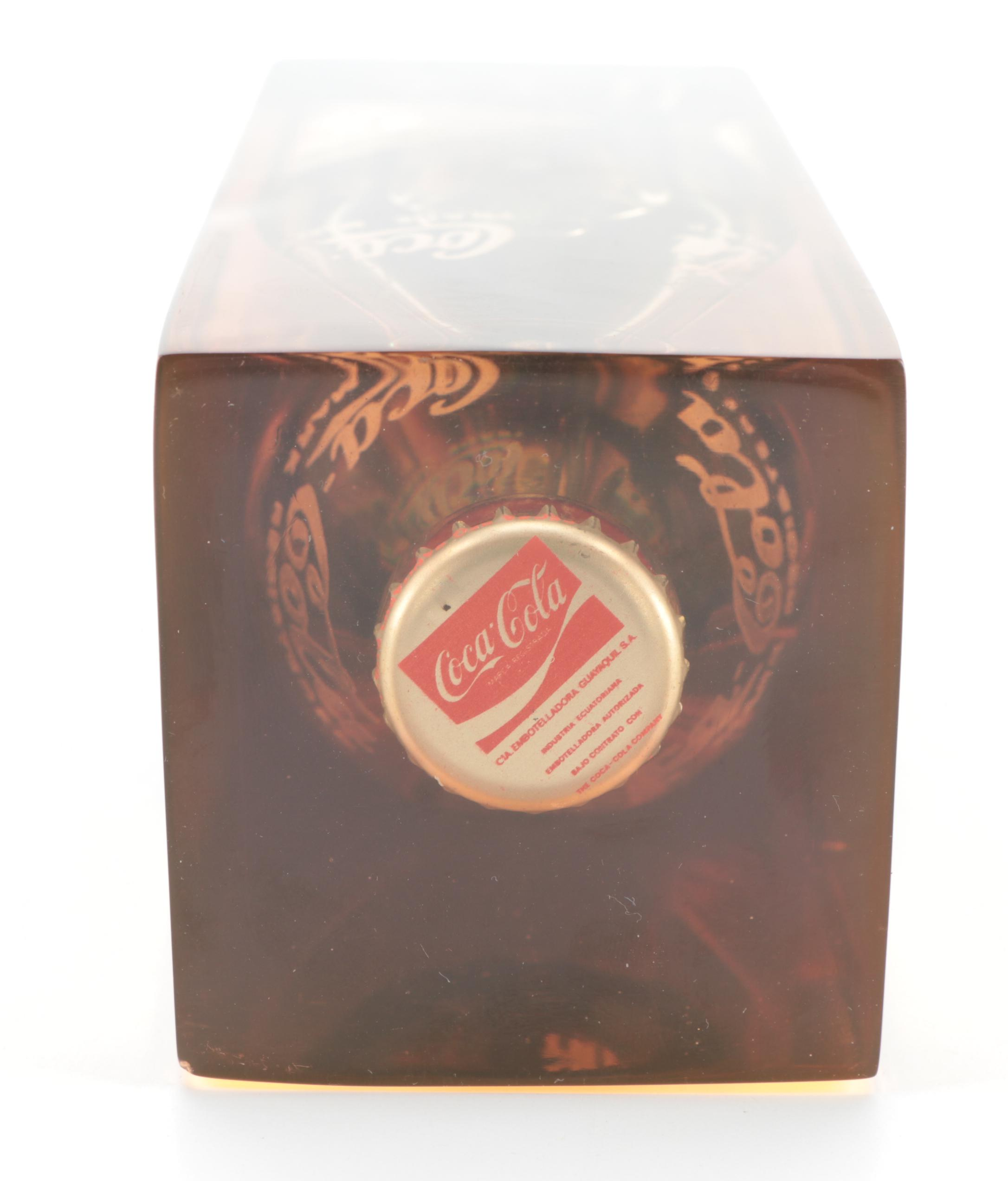 1979 Coca-Cola Commemorative Bottle Cast in Resin