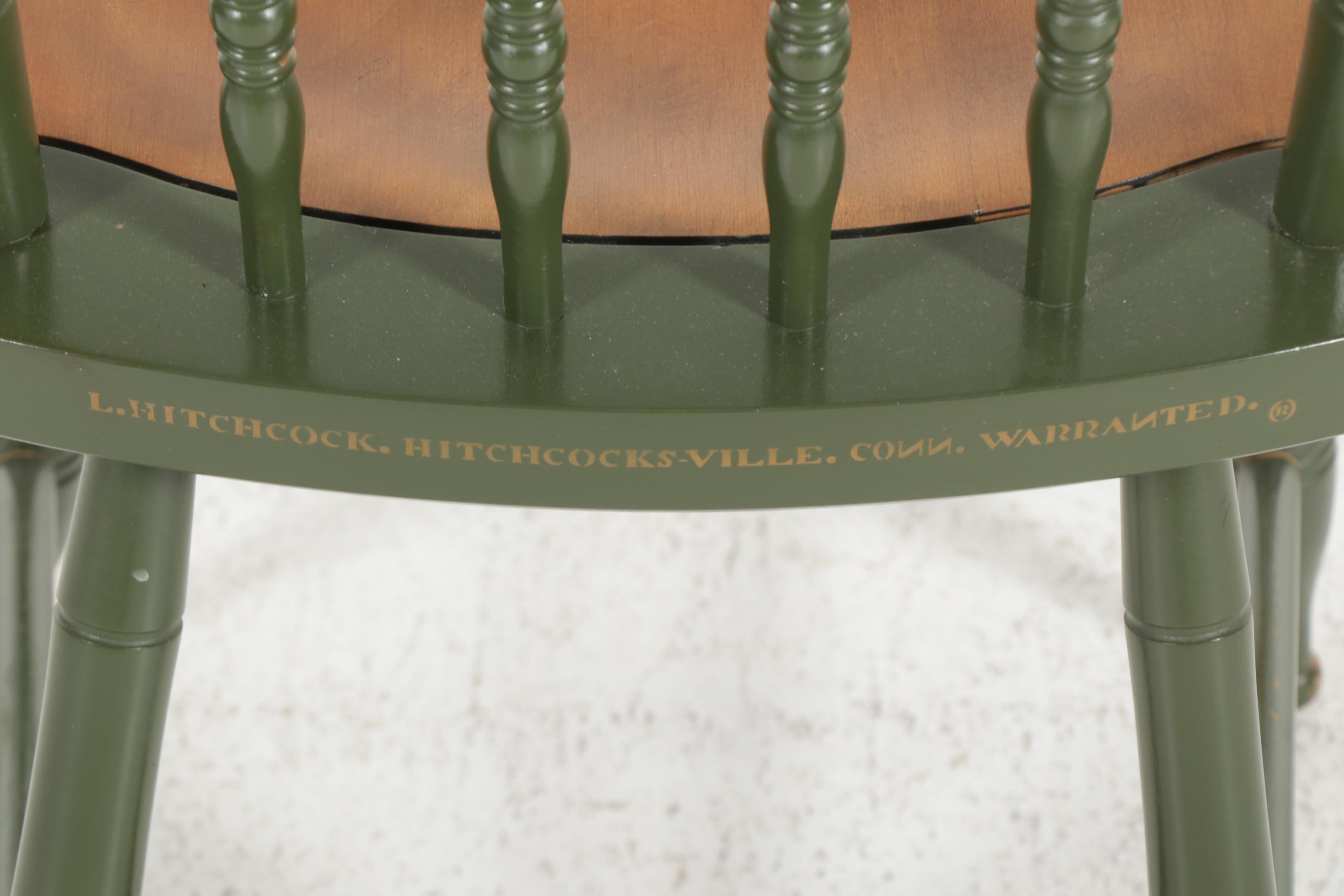 L. Hitchcock Federal Style Gilt-Stenciled Side Chair