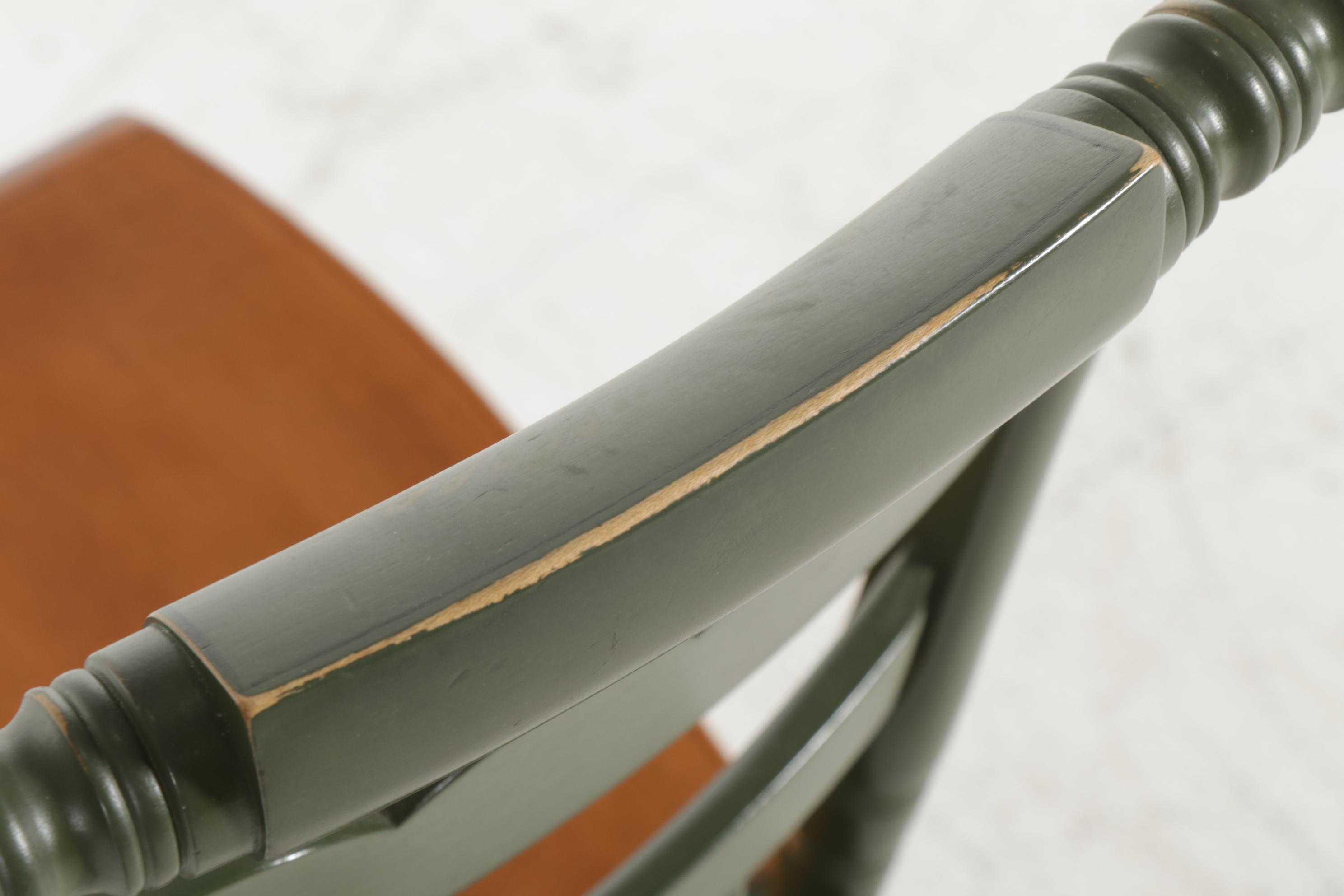 L. Hitchcock Federal Style Gilt-Stenciled Side Chair