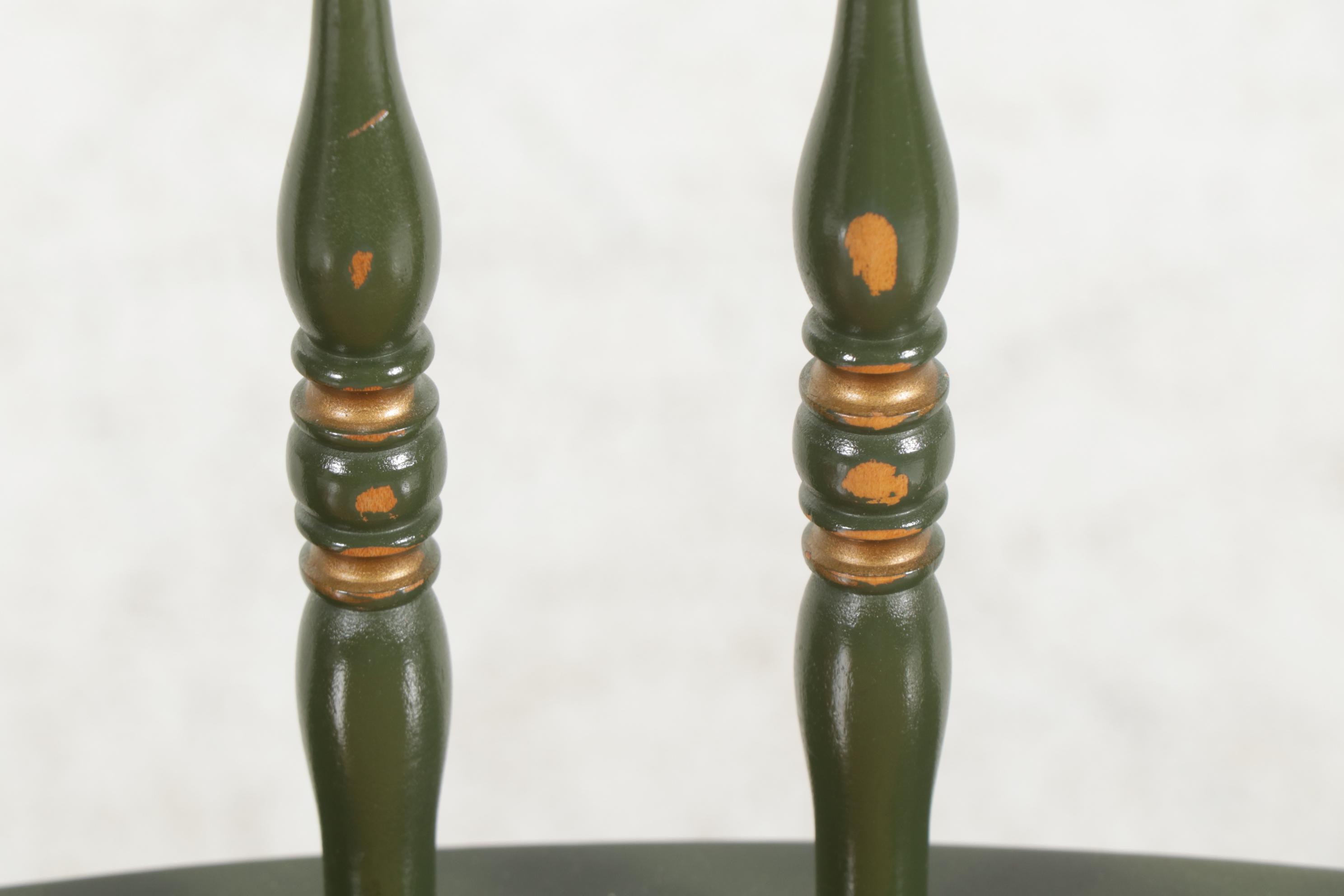 L. Hitchcock Federal Style Gilt-Stenciled Side Chair