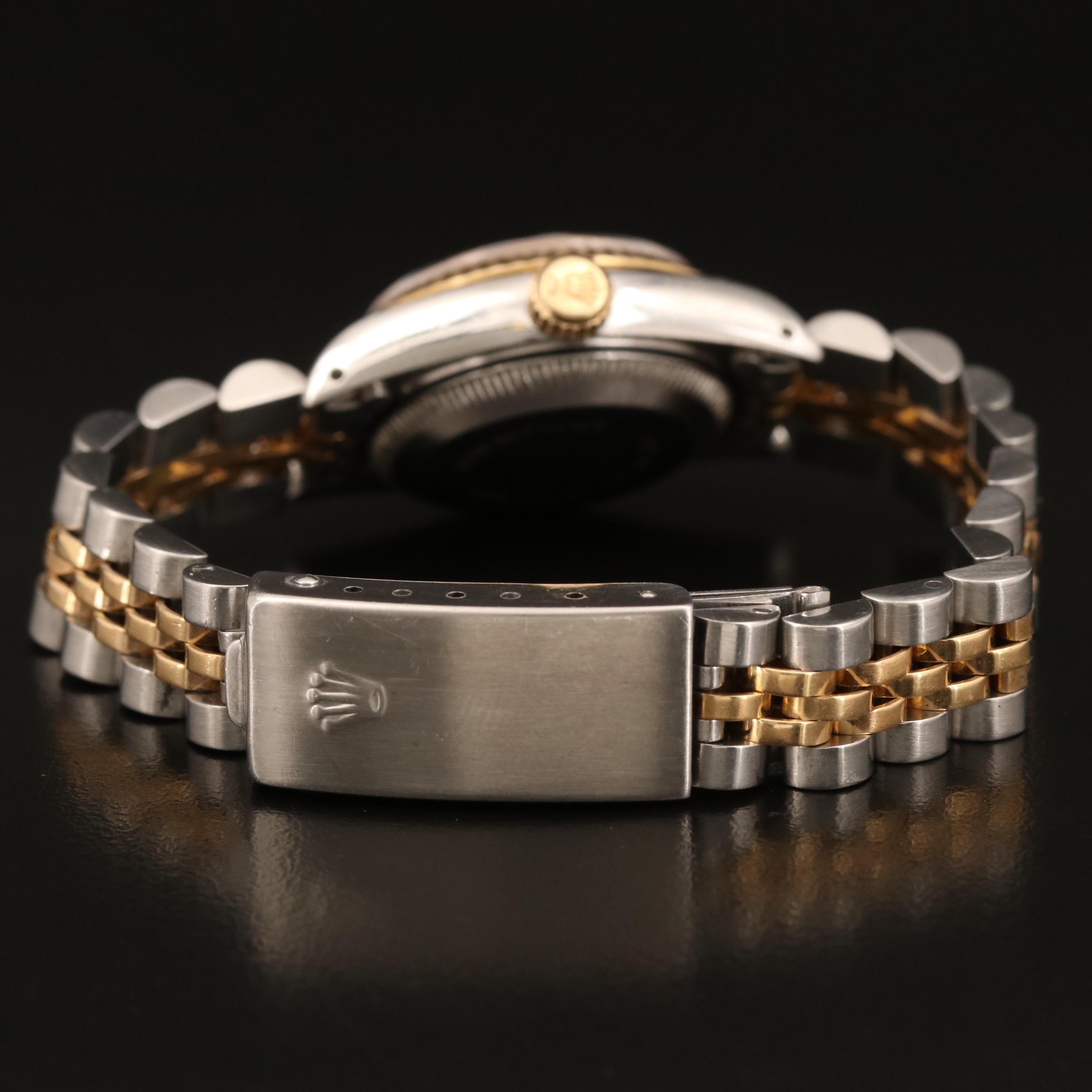 1986 Rolex Datejust Diamond Dial Watch