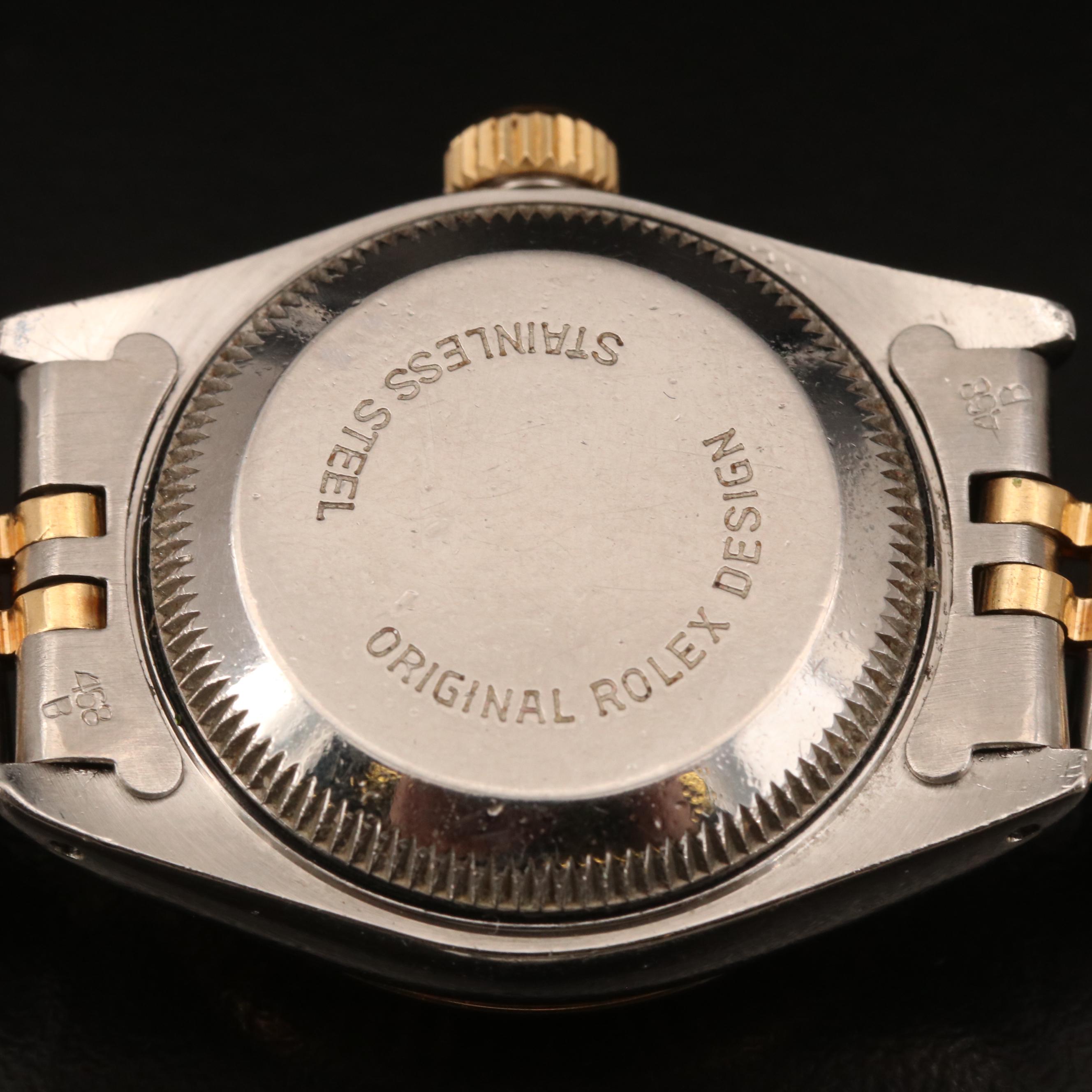 1986 Rolex Datejust Diamond Dial Watch