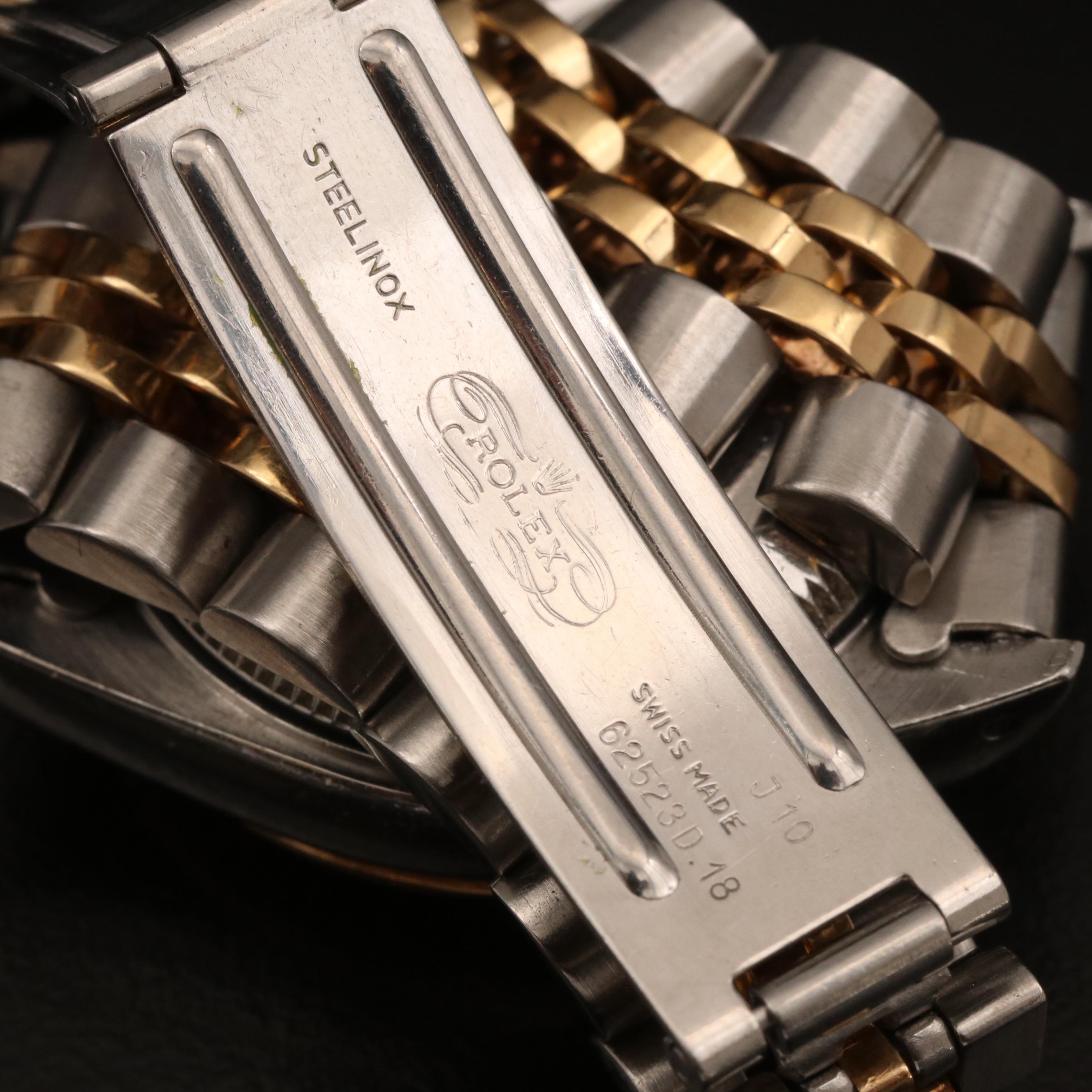 1986 Rolex Datejust Diamond Dial Watch