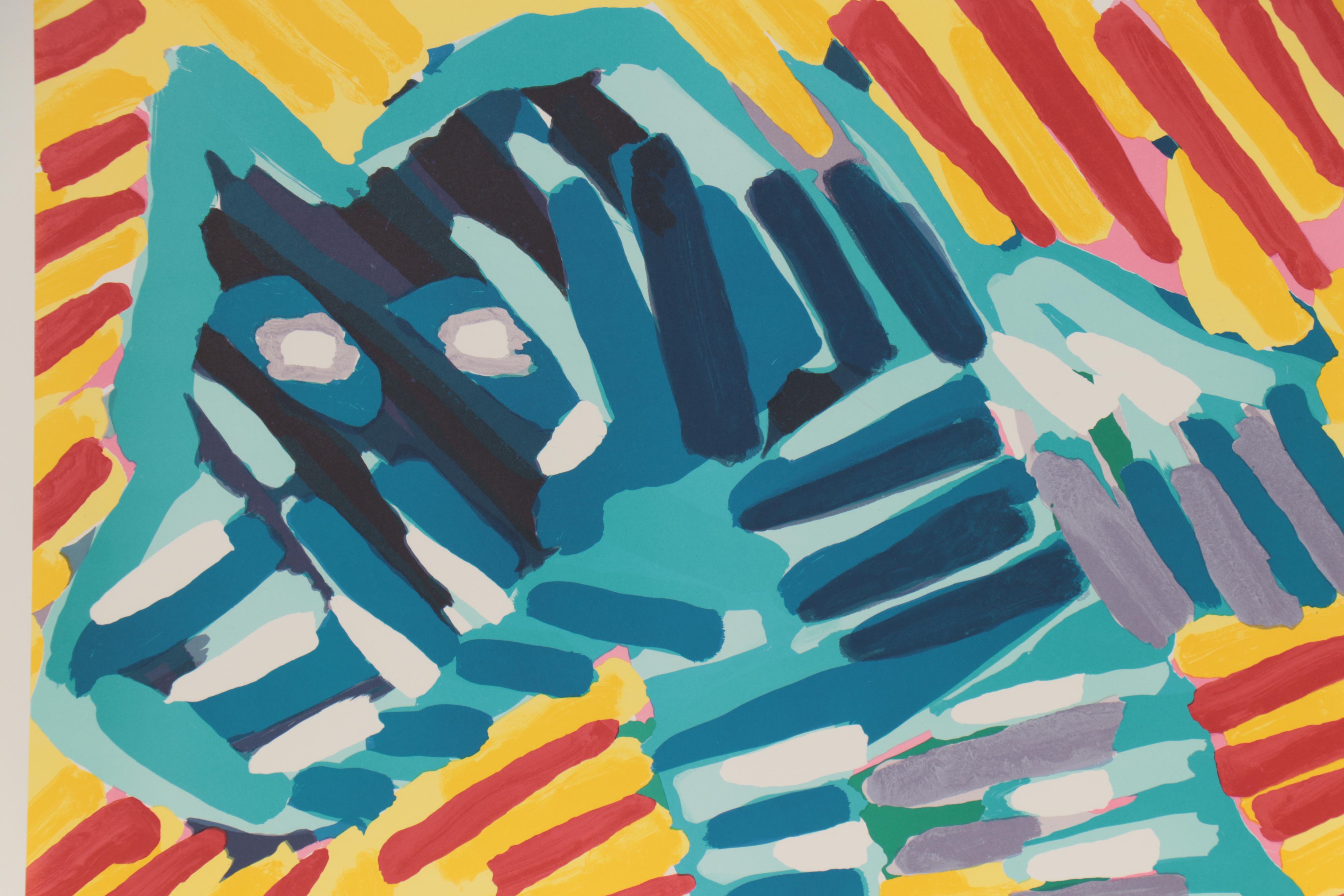 Karel Christiaan Appel Lithographs from "Ten by Appel," 1978