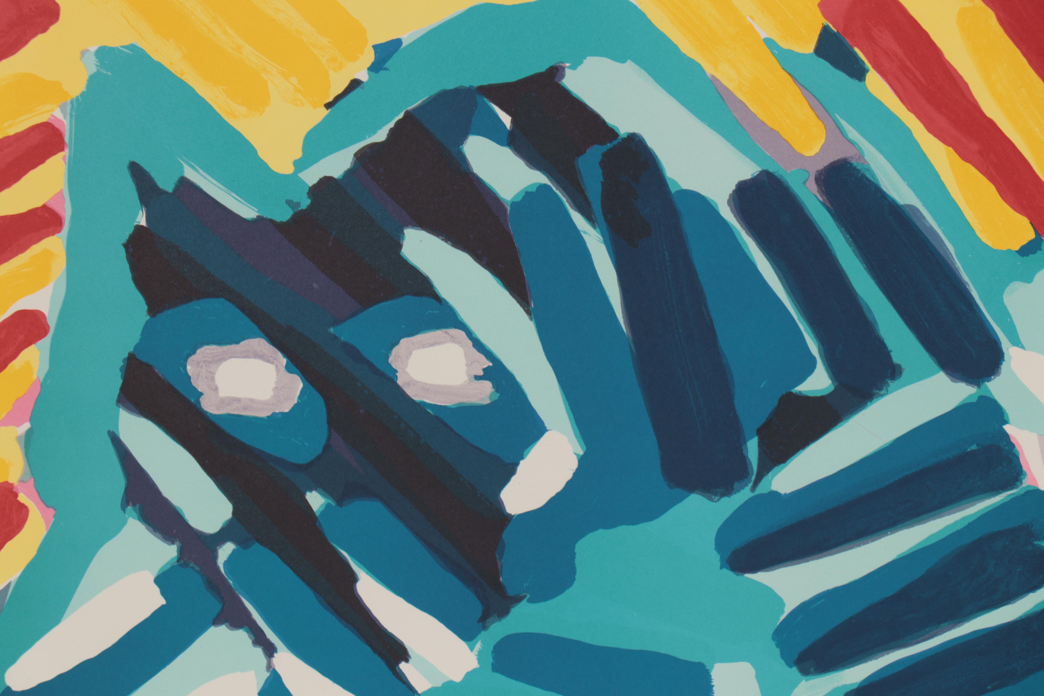 Karel Christiaan Appel Lithographs from "Ten by Appel," 1978